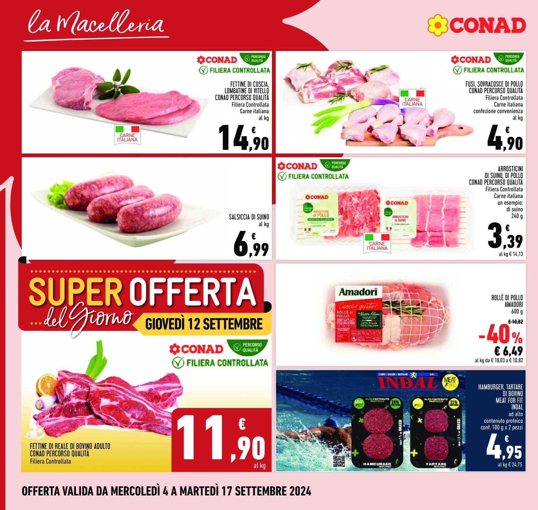 conad - Nuovo volantino Conad 04.09. - 17.09. - page: 4