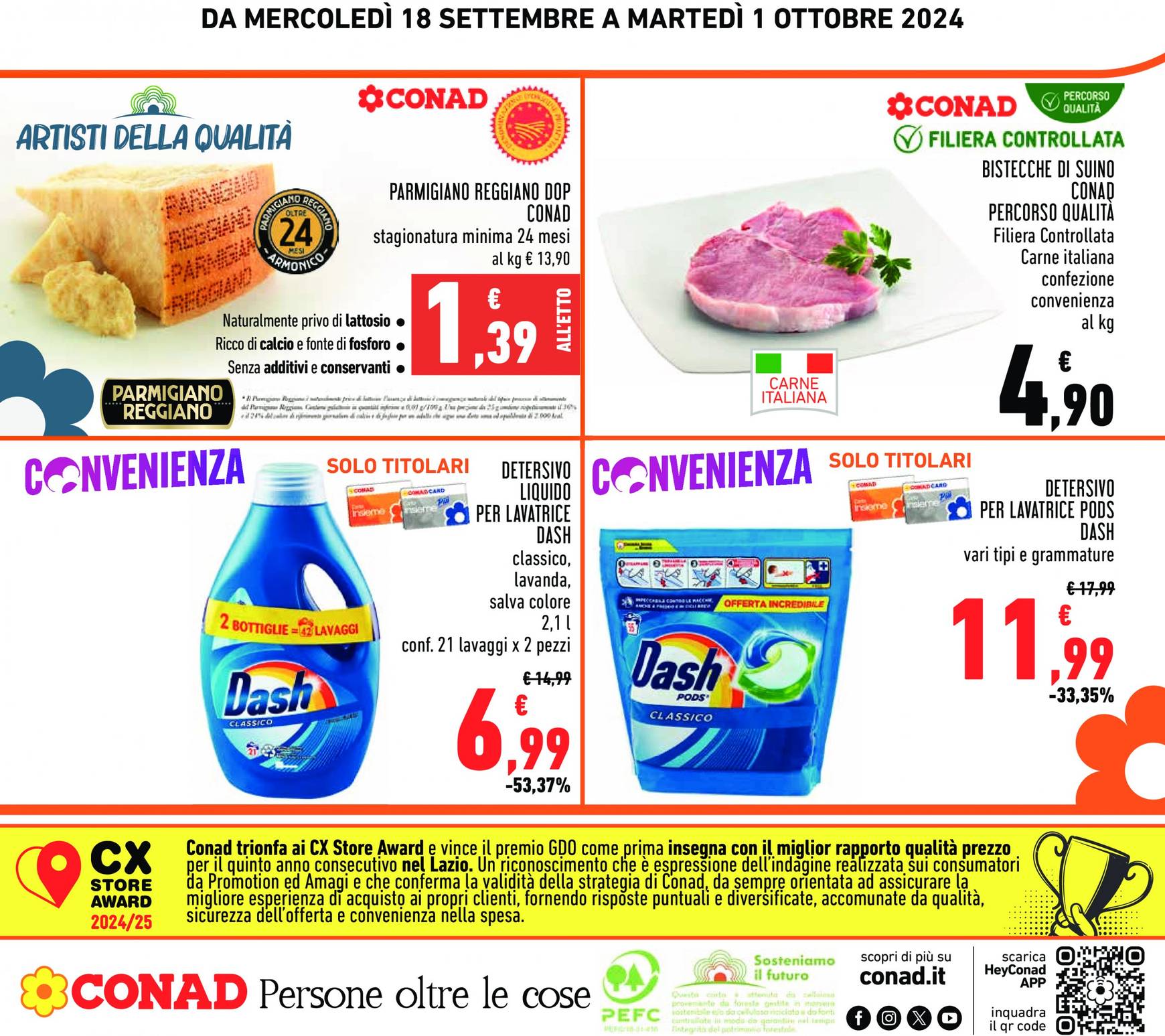 conad - Nuovo volantino Conad 18.09. - 01.10. - page: 24