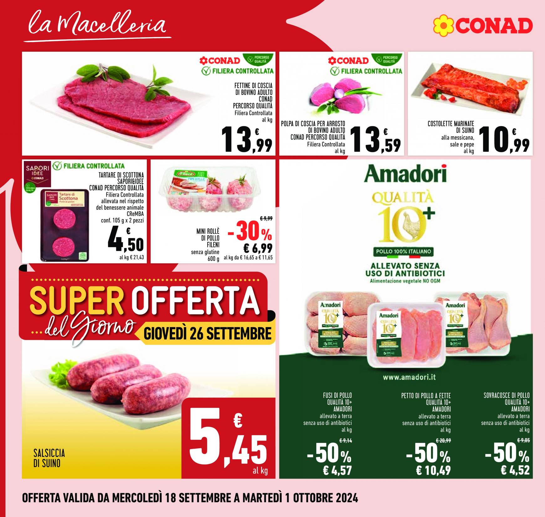 conad - Nuovo volantino Conad 18.09. - 01.10. - page: 4