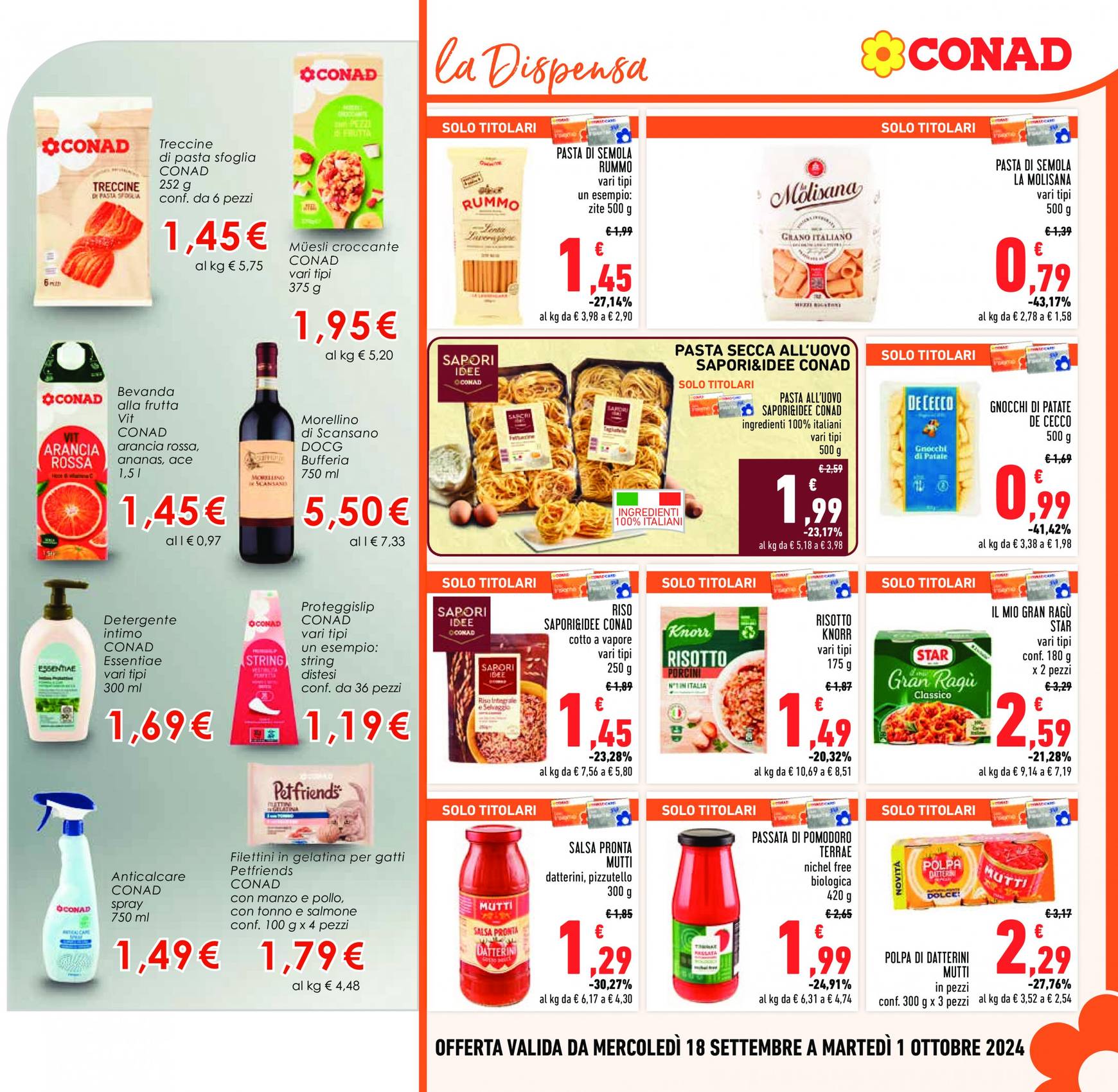 conad - Nuovo volantino Conad 18.09. - 01.10. - page: 15