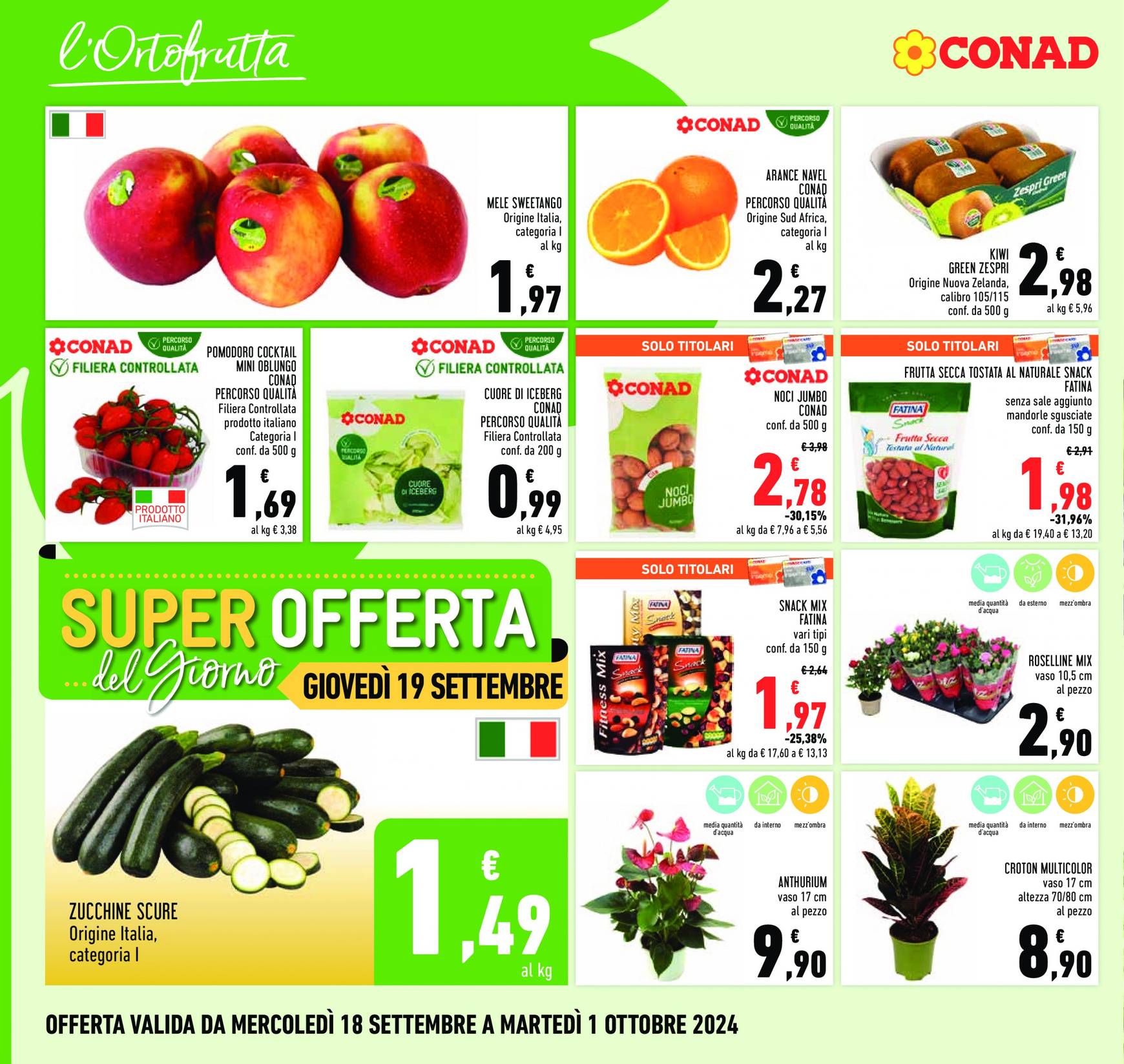 conad - Nuovo volantino Conad 18.09. - 01.10. - page: 6