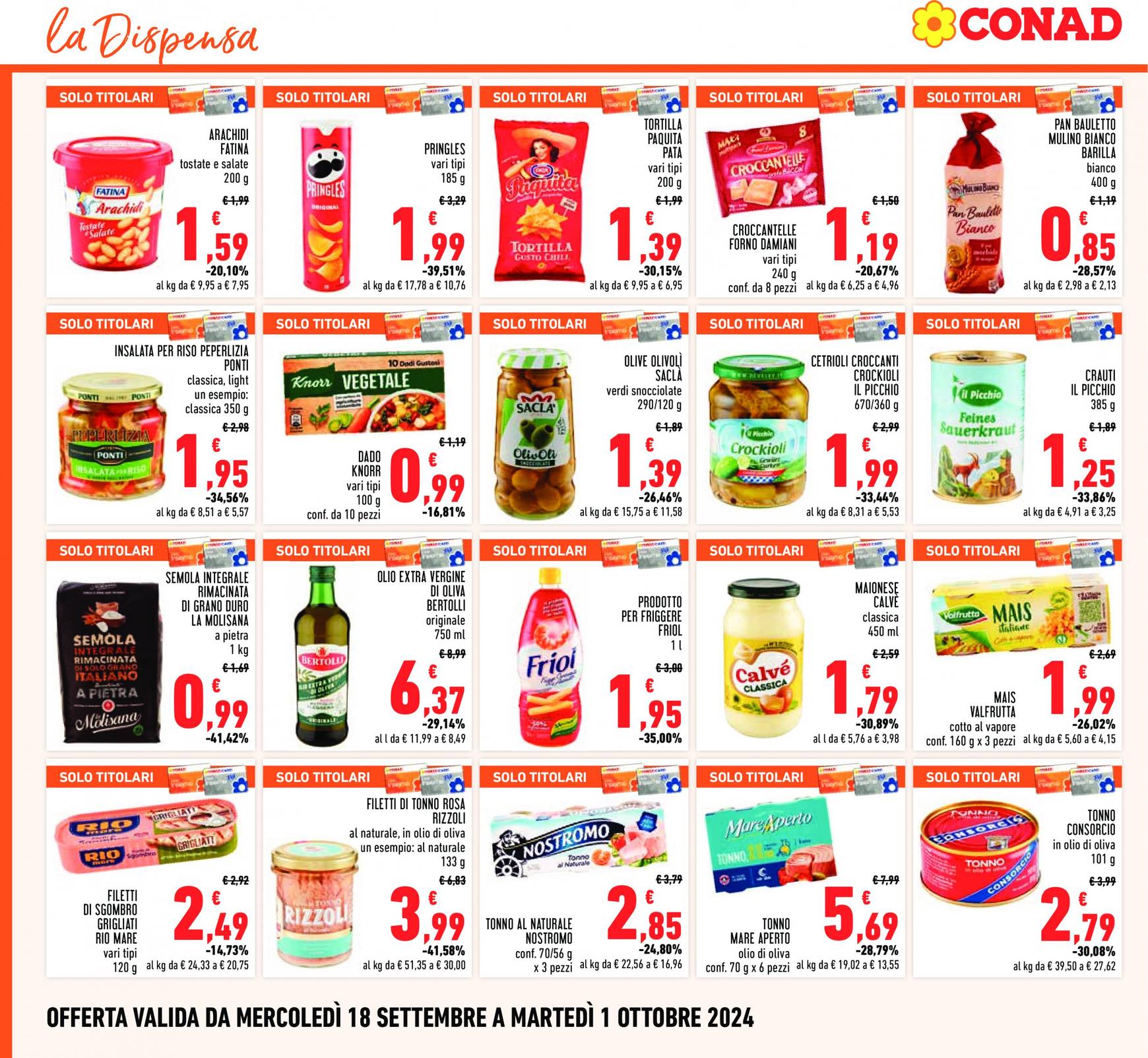 conad - Nuovo volantino Conad 18.09. - 01.10. - page: 16