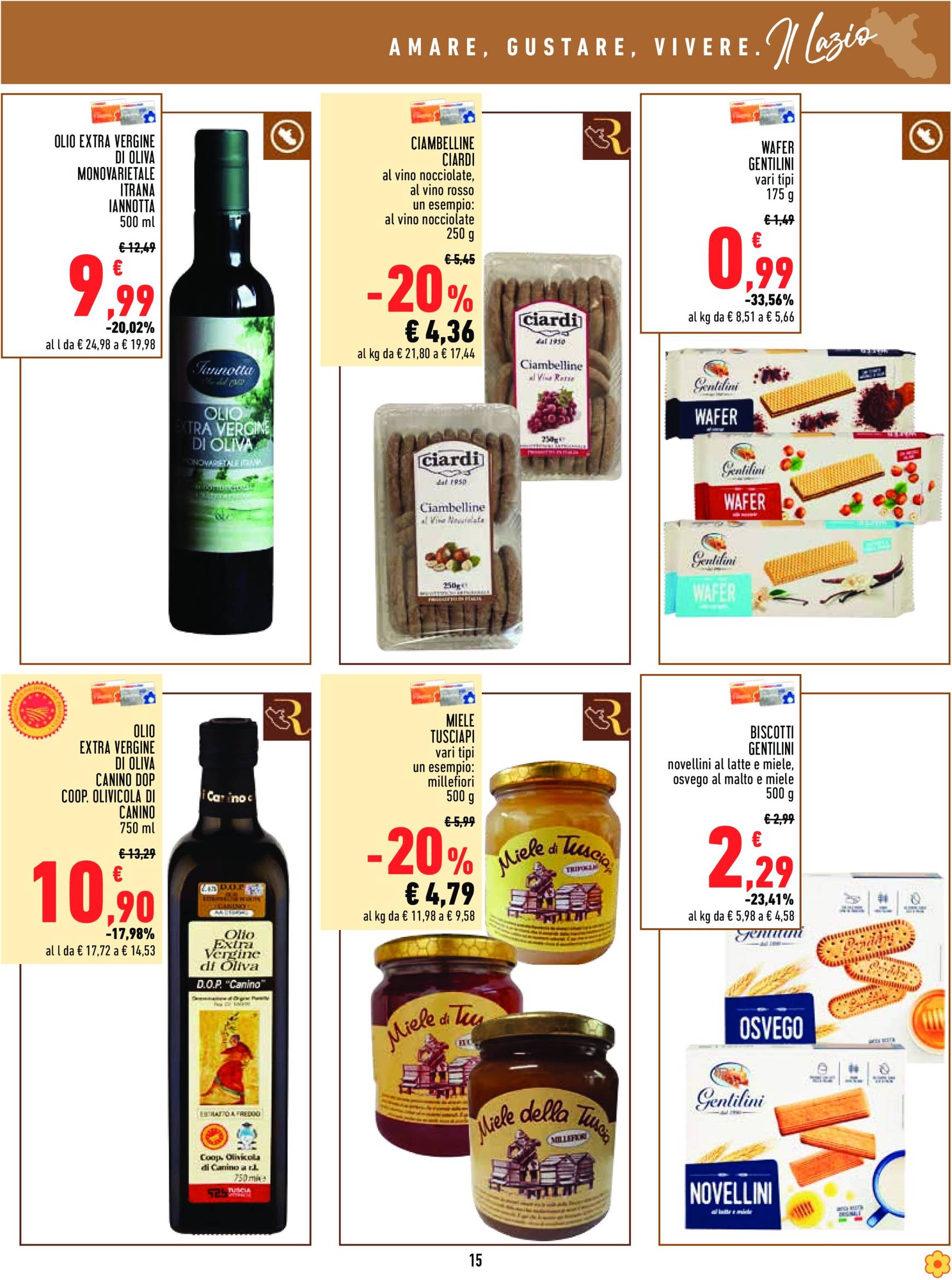 conad - Nuovo volantino Conad - Il Lazio 03.10. - 16.10. - page: 15