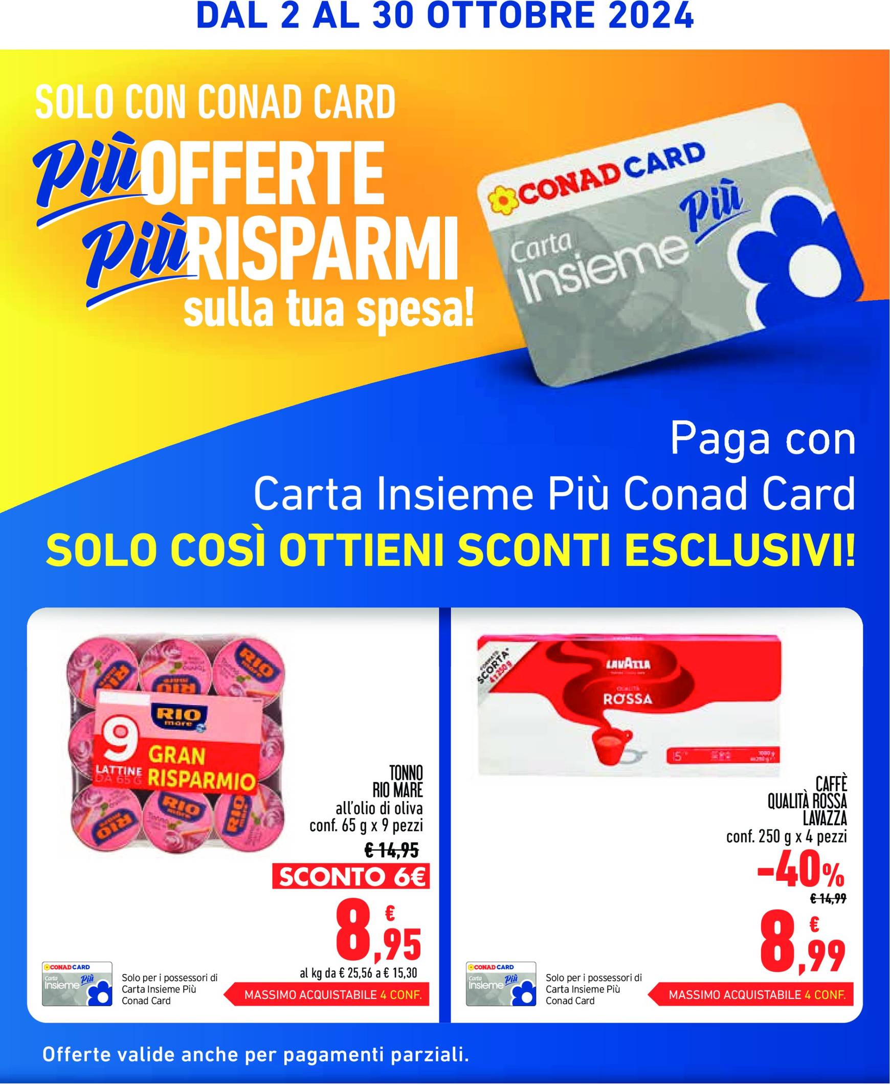 conad - Nuovo volantino Conad City - miPremio 02.10. - 30.10. - page: 2