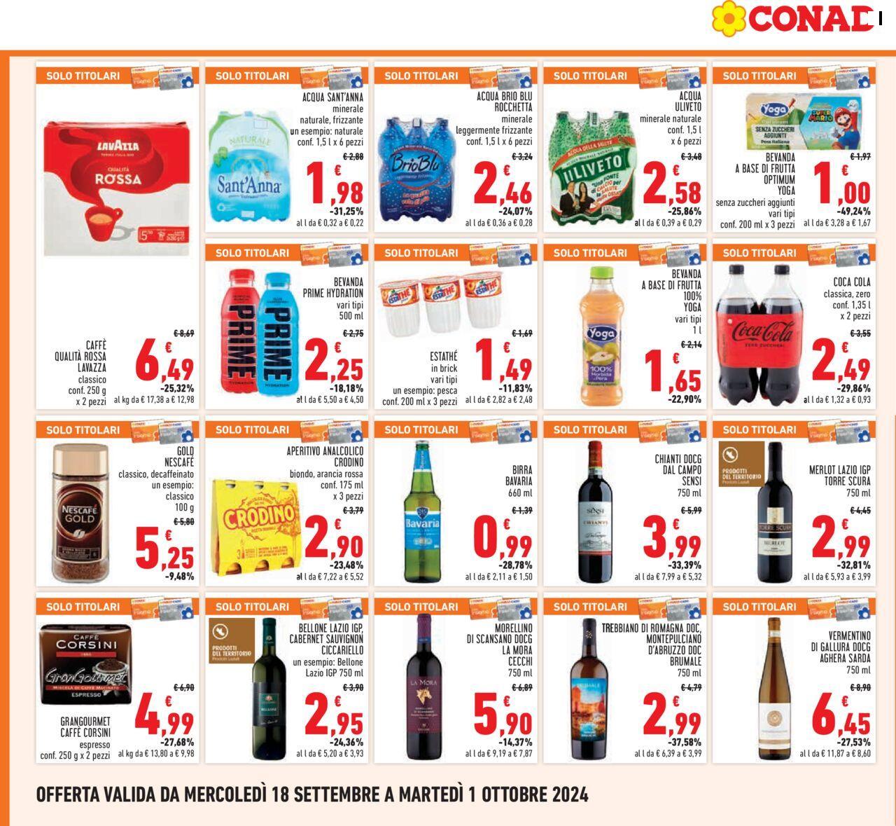 conad - Prossimo volantino Conad 18/09/2024 - 01/10/2024 - page: 18