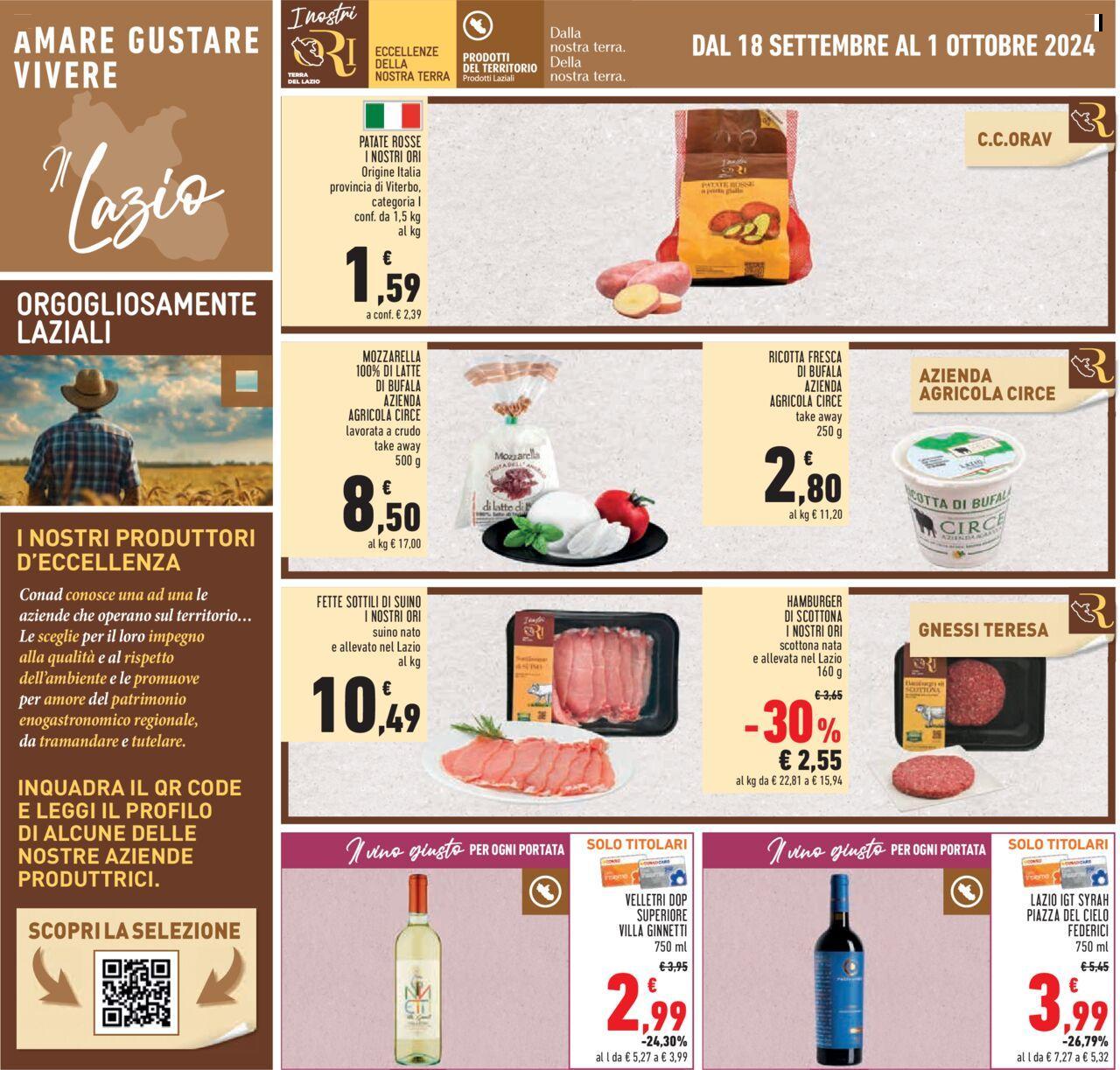 conad - Prossimo volantino Conad 18/09/2024 - 01/10/2024 - page: 12