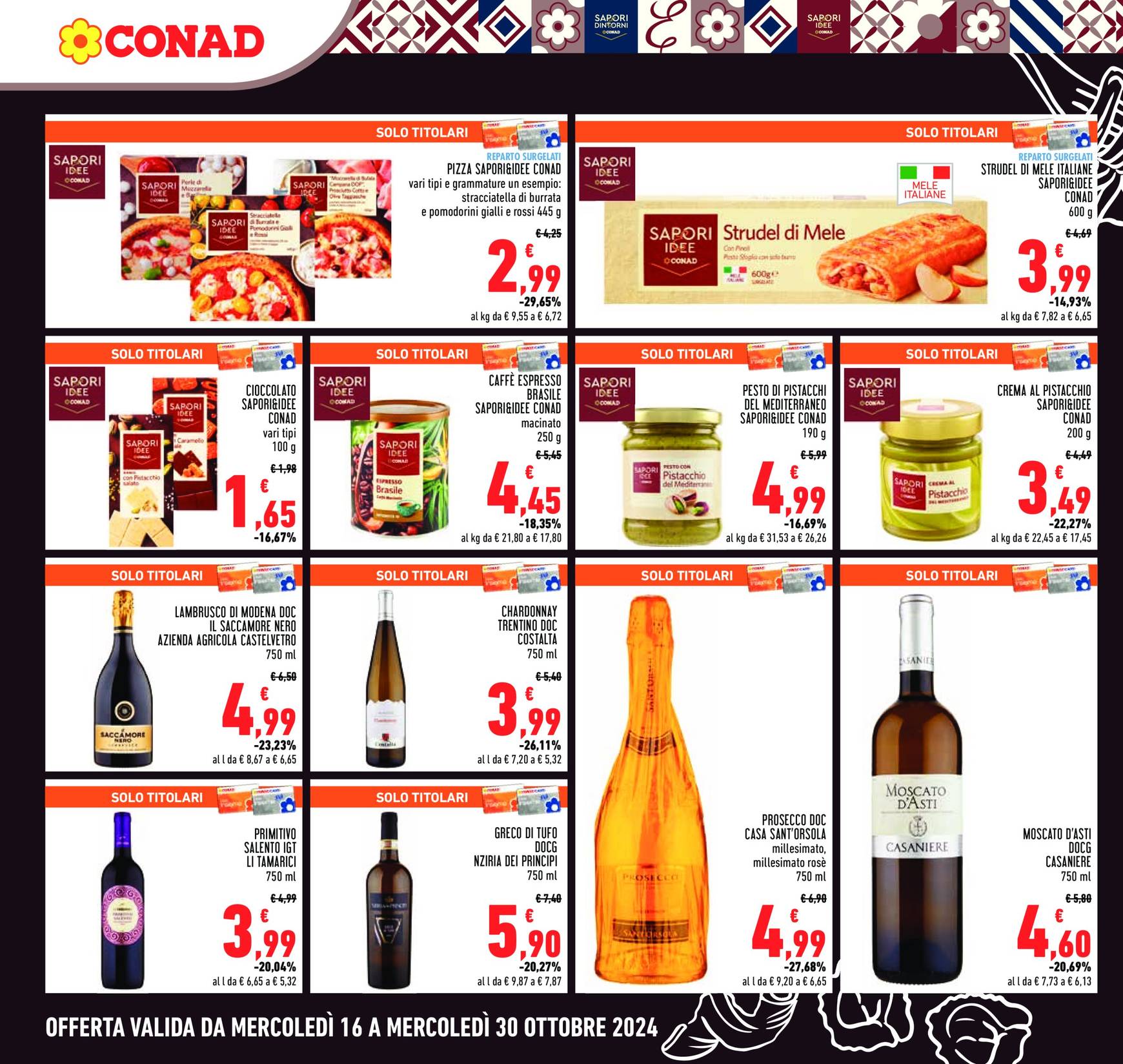 conad - Volantino Conad valido dal 16.10. al 30.10. - page: 6