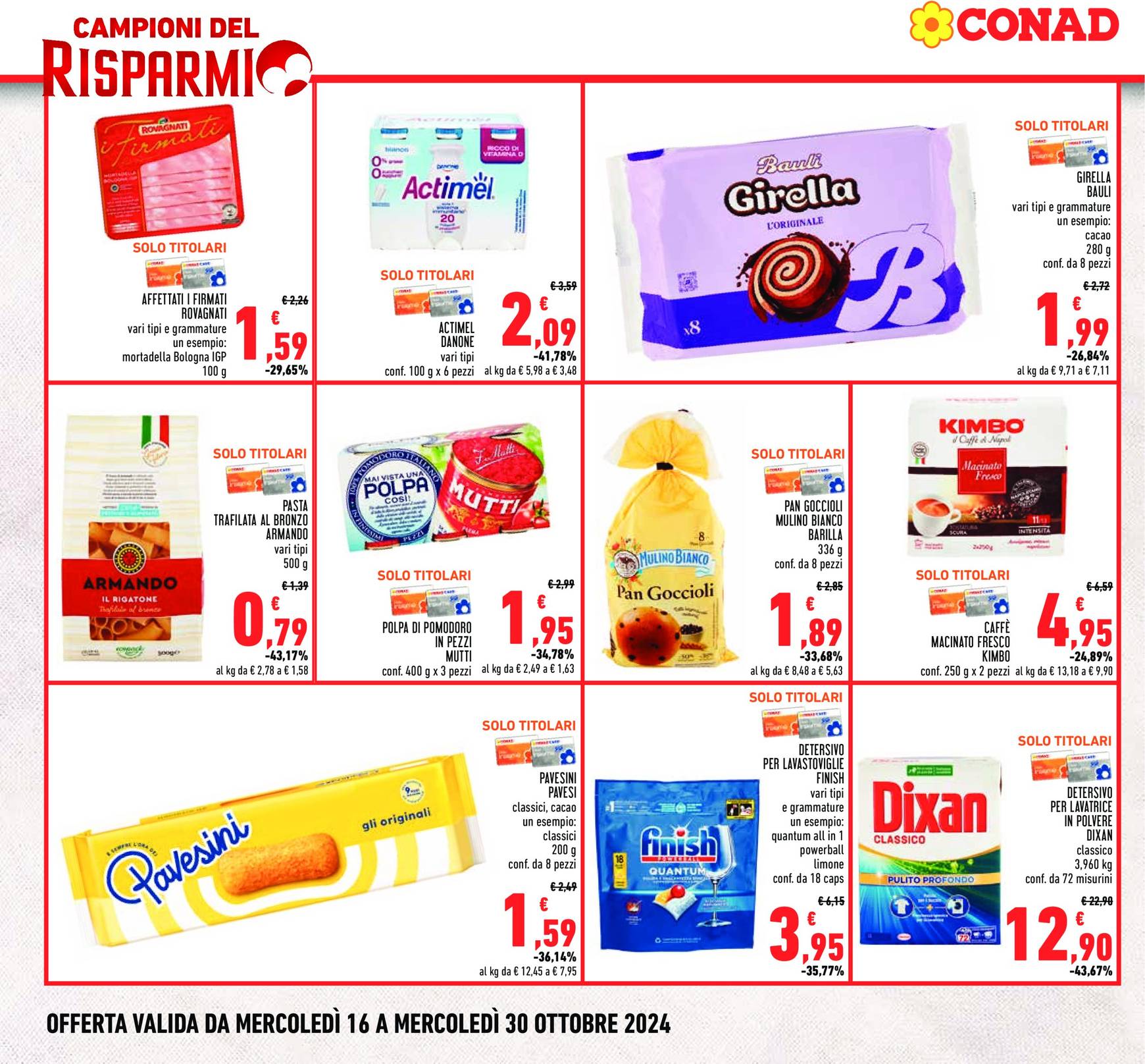 conad - Volantino Conad valido dal 16.10. al 30.10. - page: 2