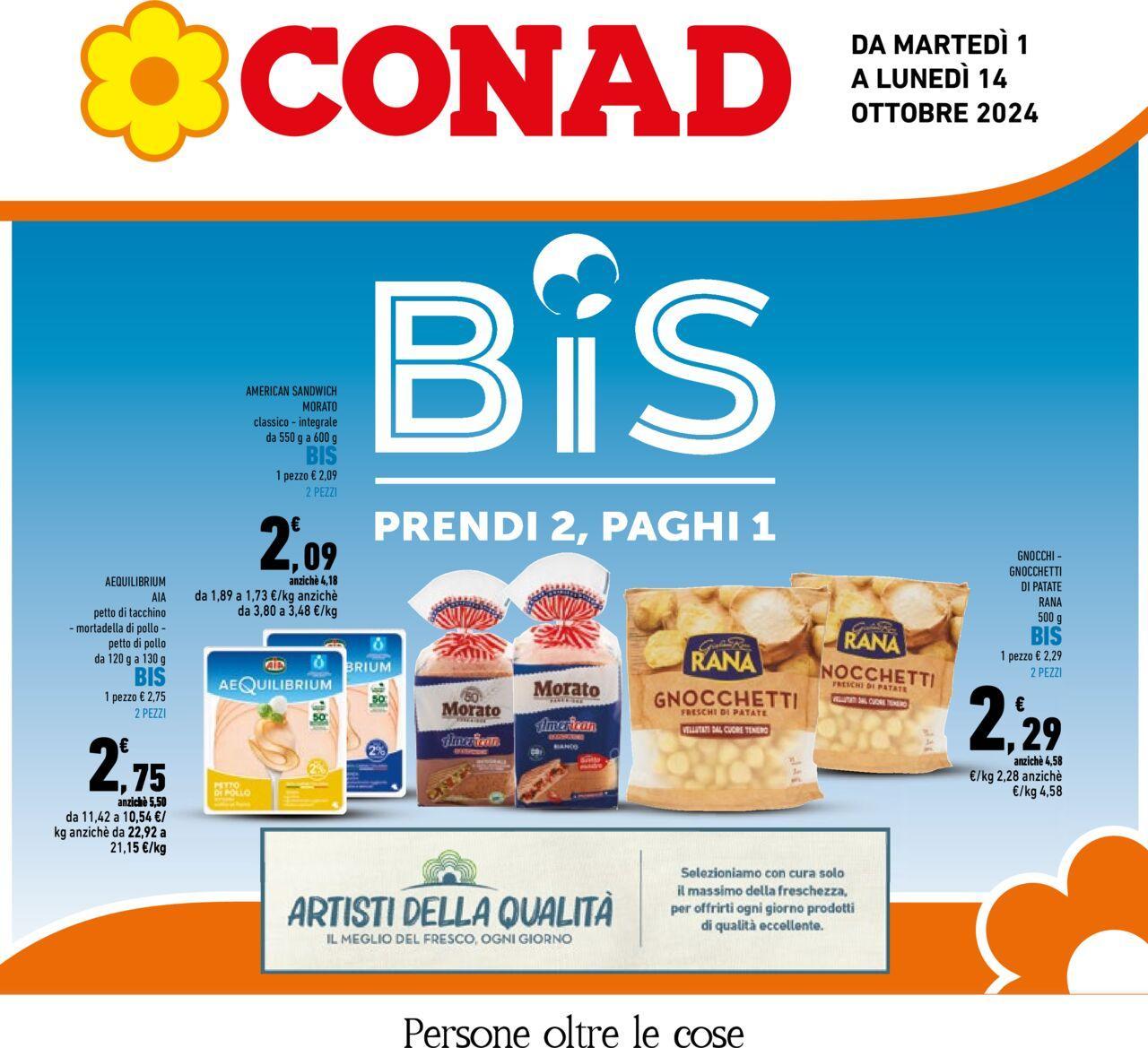 conad - Prossimo volantino Conad 01/10/2024 - 14/10/2024