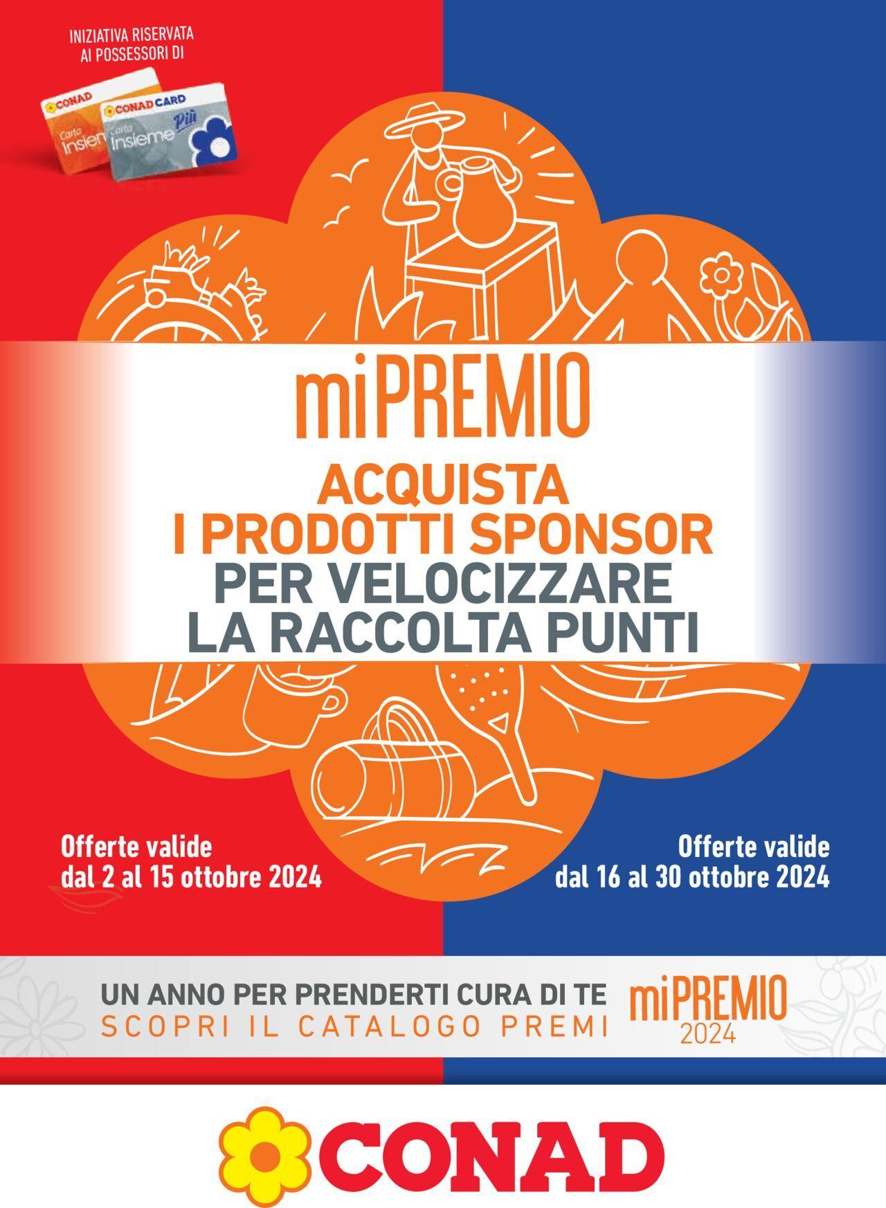 conad - Prossimo volantino Conad 02/10/2024 - 30/10/2024 - page: 1