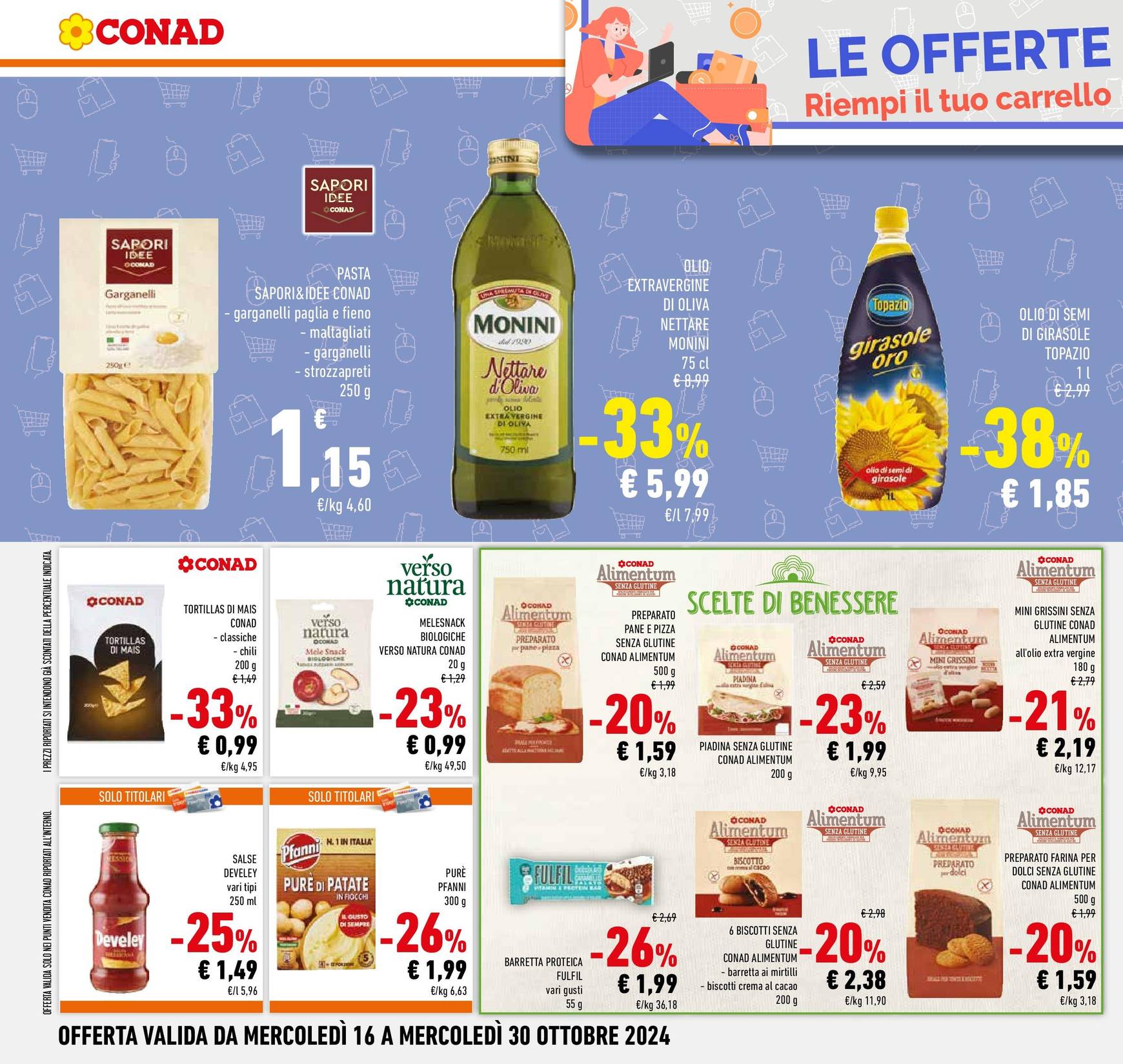 conad - Volantino Margherita Conad - Gratta fortuna valido dal 16.10. al 30.10. - page: 24