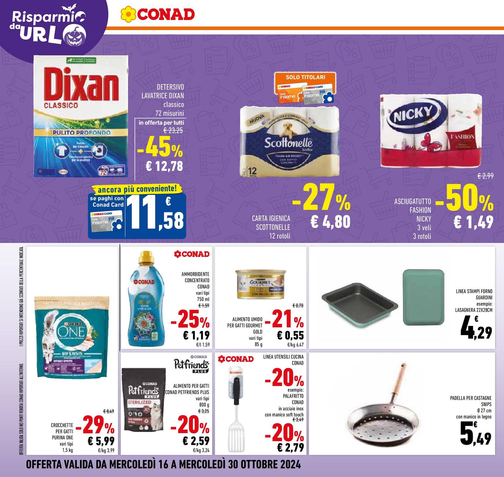 conad - Volantino Margherita Conad - Gratta fortuna valido dal 16.10. al 30.10. - page: 20