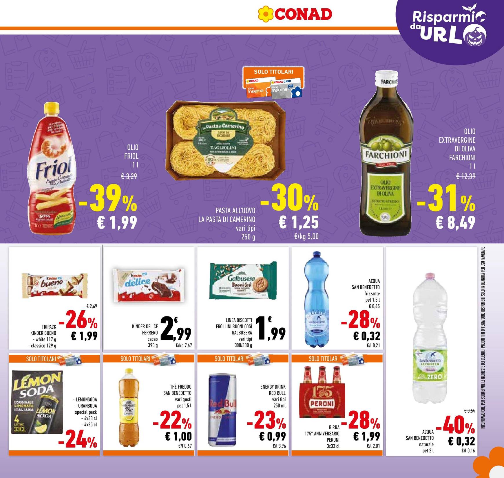 conad - Volantino Margherita Conad - Gratta fortuna valido dal 16.10. al 30.10. - page: 17