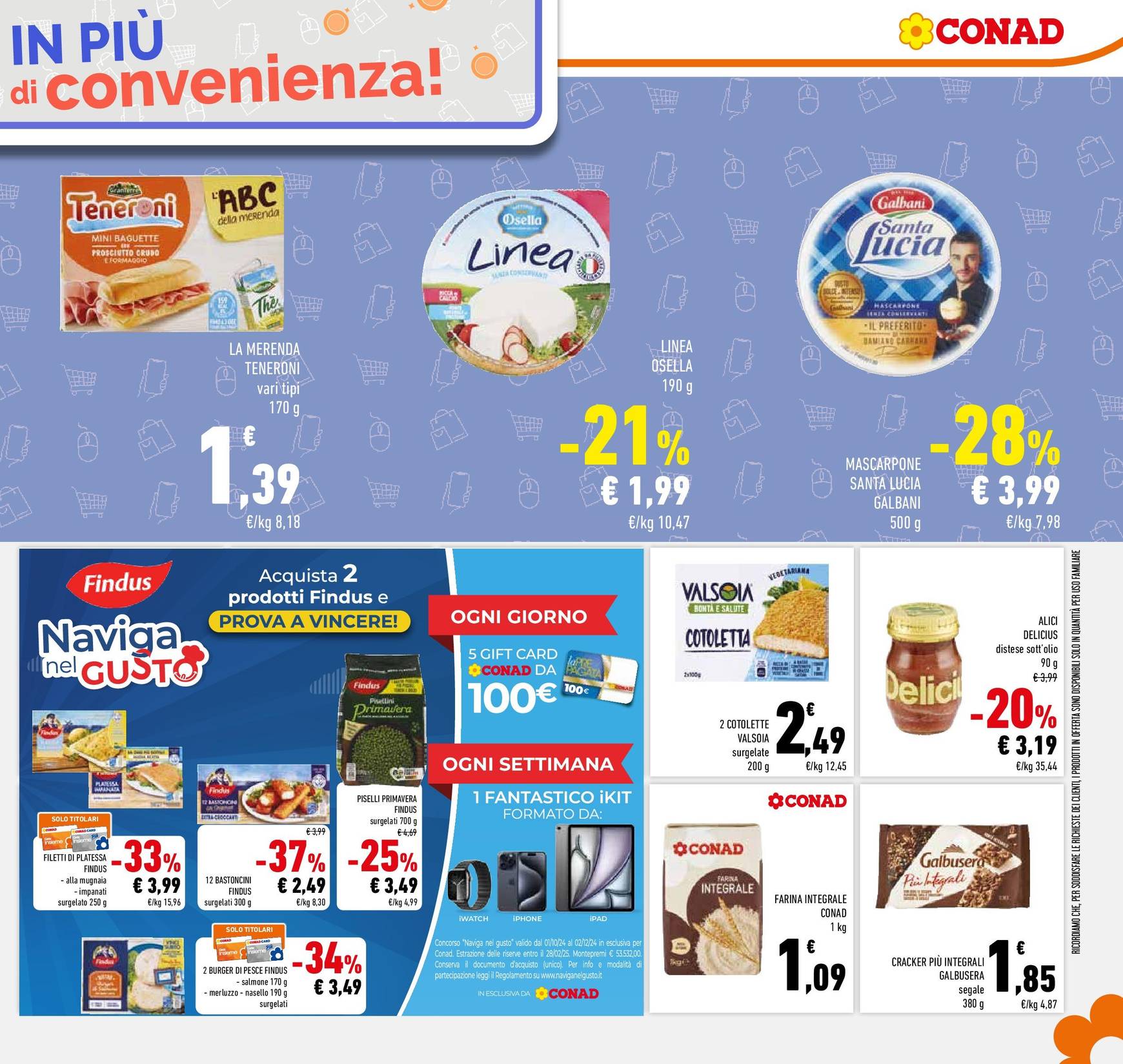 conad - Volantino Margherita Conad - Gratta fortuna valido dal 16.10. al 30.10. - page: 23