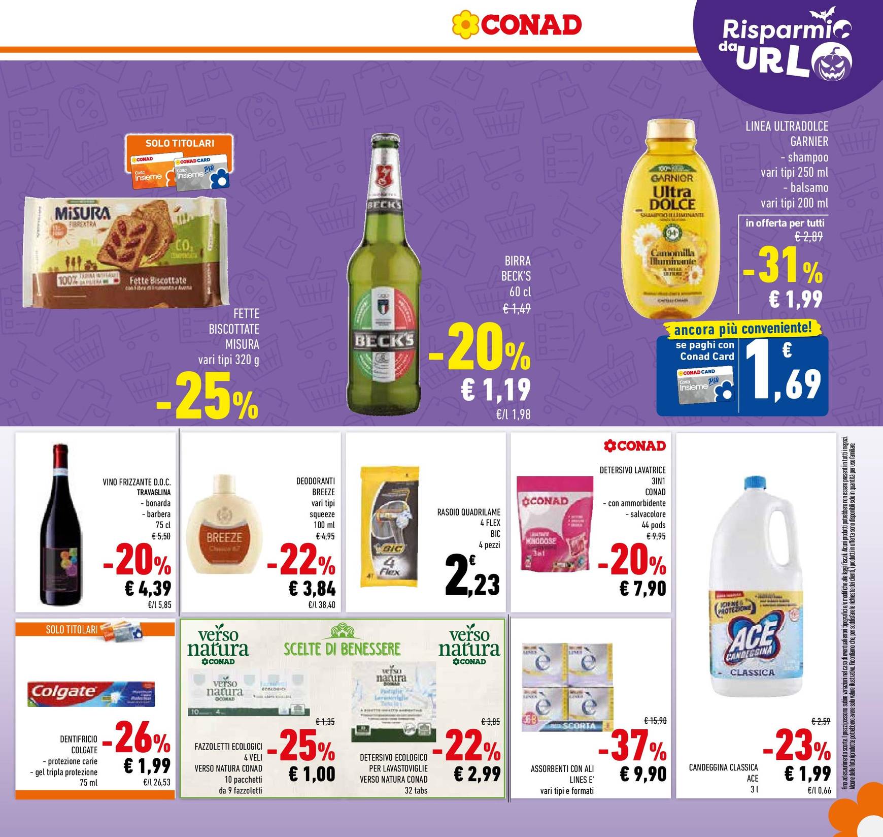 conad - Volantino Margherita Conad - Gratta fortuna valido dal 16.10. al 30.10. - page: 19