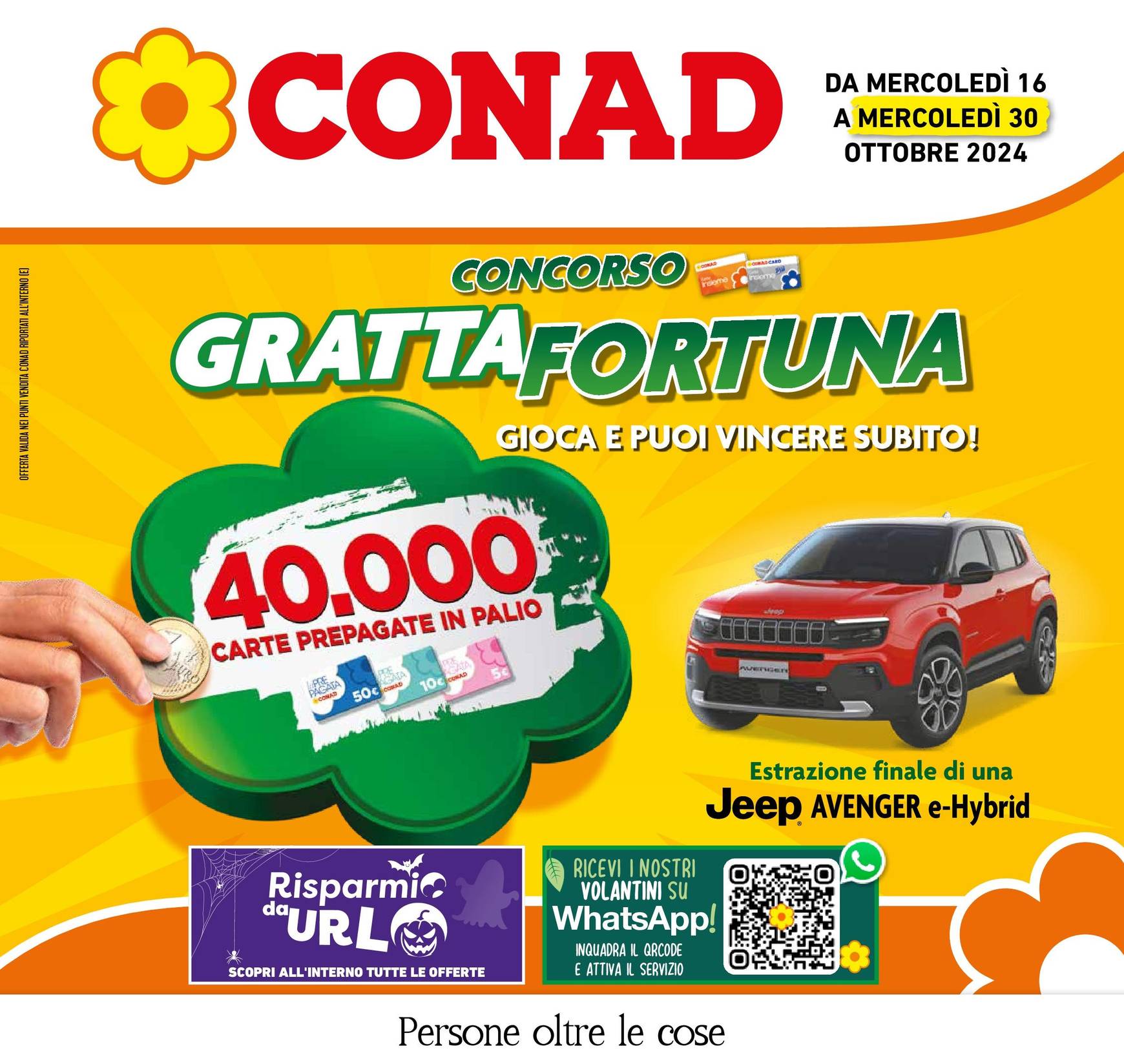 conad - Volantino Margherita Conad - Gratta fortuna valido dal 16.10. al 30.10. - page: 1