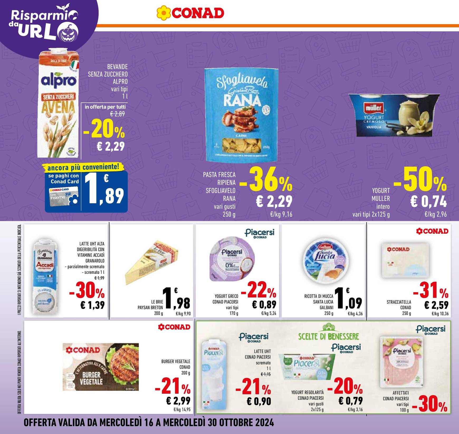 conad - Volantino Margherita Conad - Gratta fortuna valido dal 16.10. al 30.10. - page: 14