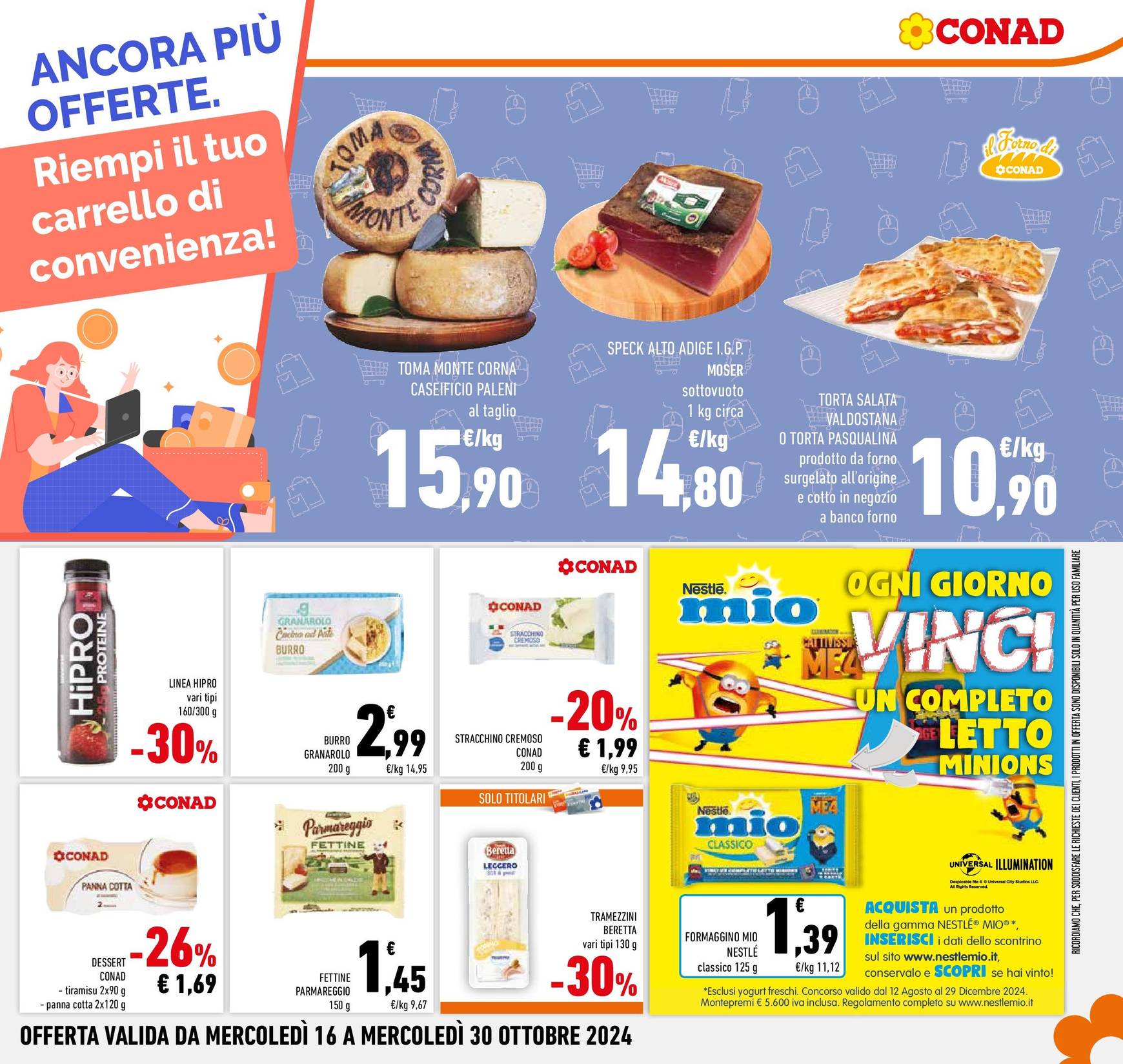 conad - Volantino Margherita Conad - Gratta fortuna valido dal 16.10. al 30.10. - page: 21