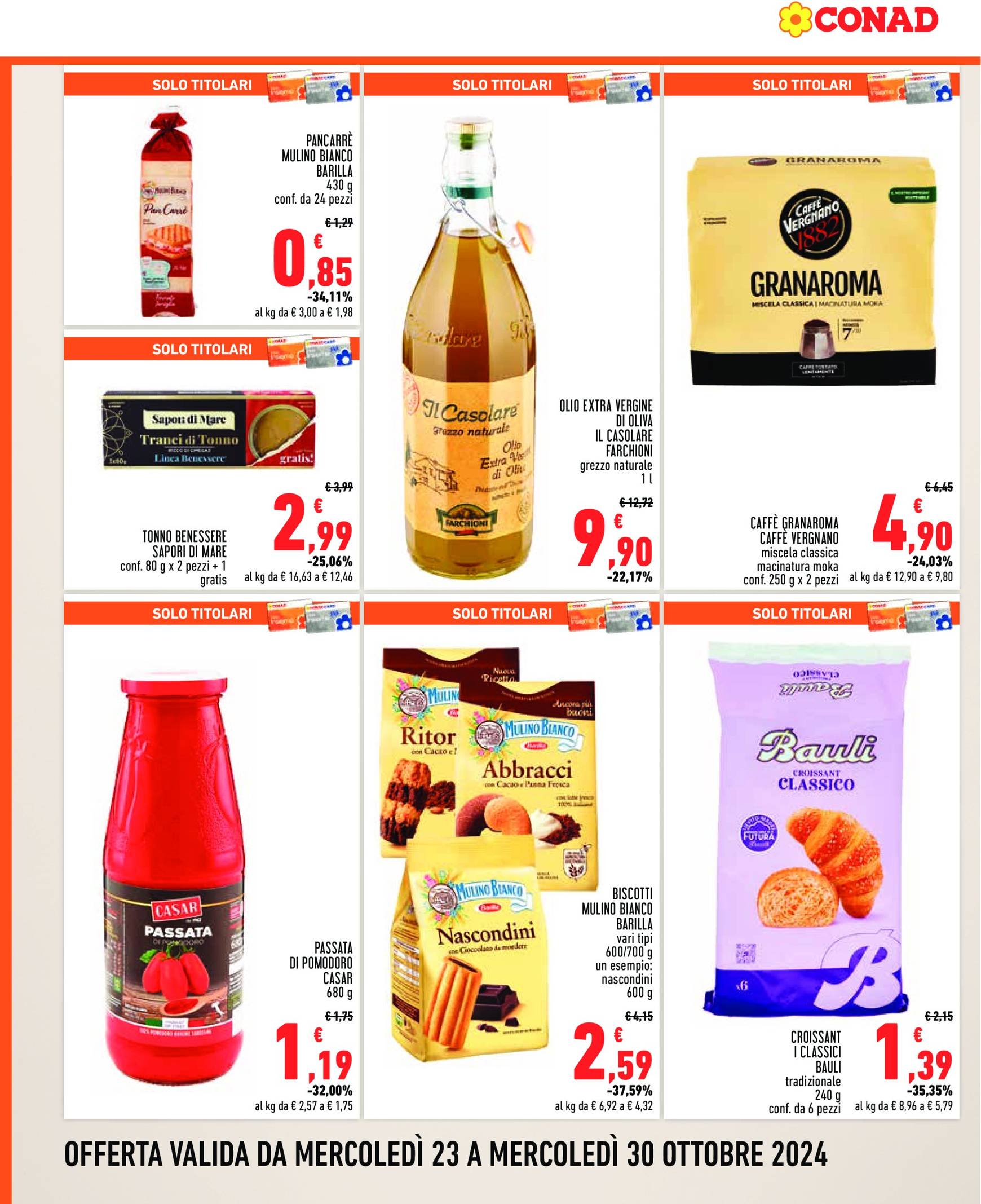 conad - Volantino Conad valido dal 23.10. al 30.10. - page: 6