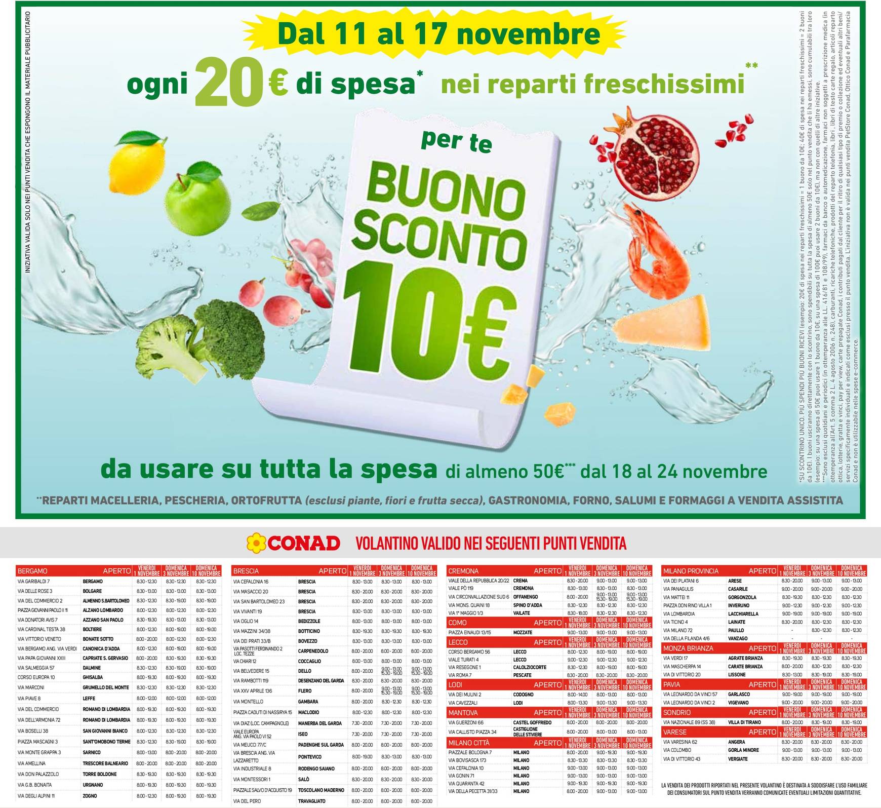 conad - Volantino Conad valido dal 31.10. al 09.11. - page: 36