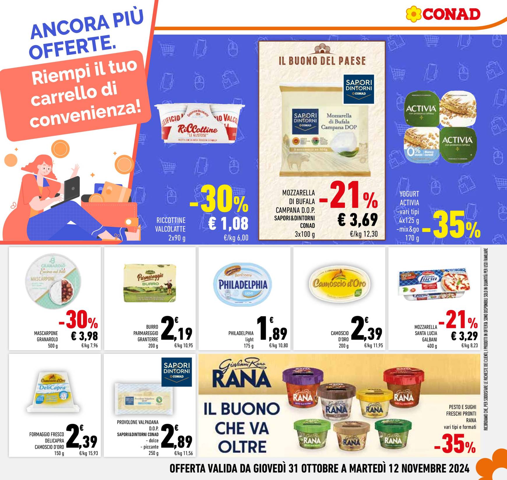 conad - Volantino Conad valido dal 31.10. al 09.11. - page: 13