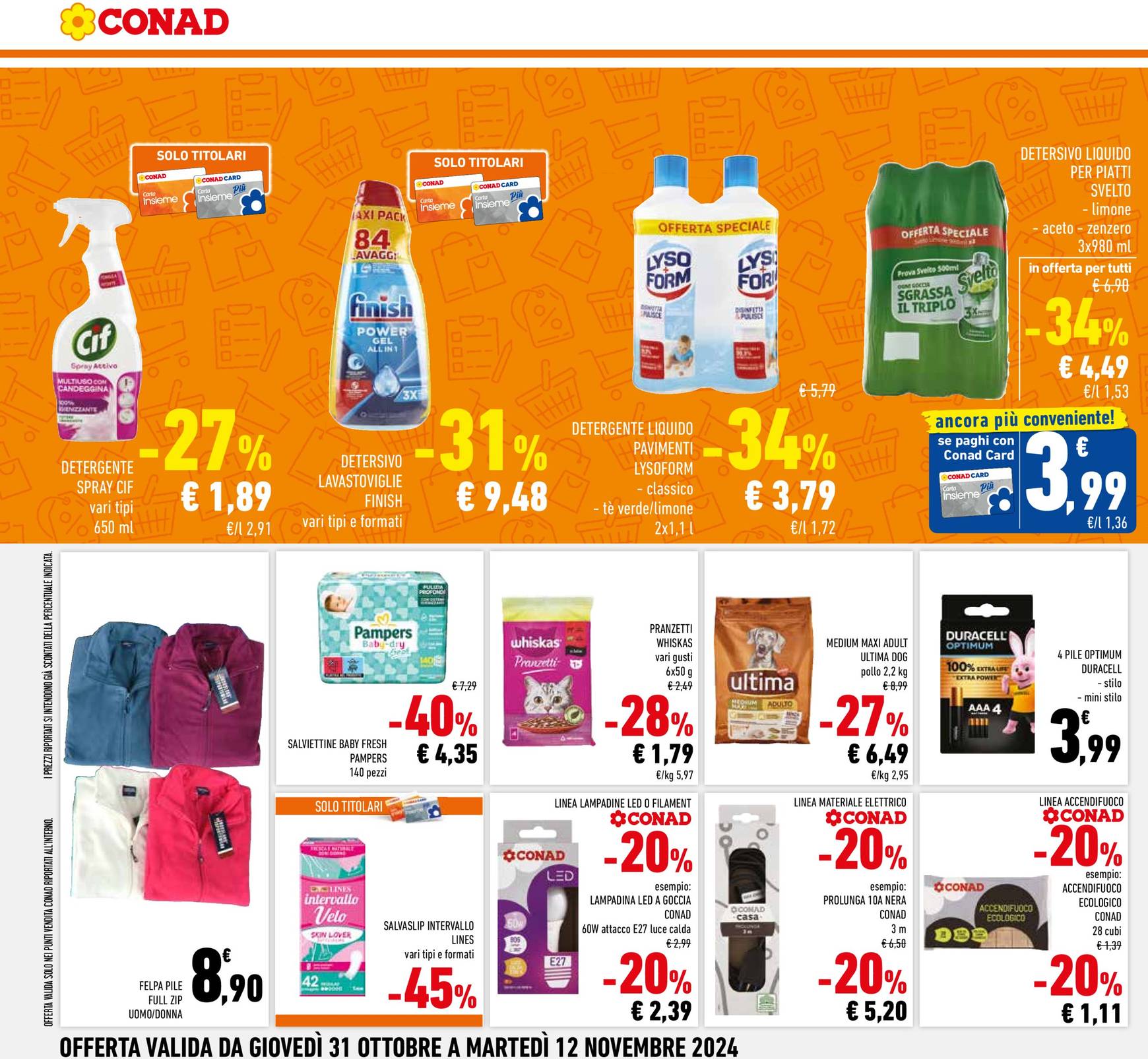 conad - Volantino Conad valido dal 31.10. al 09.11. - page: 12