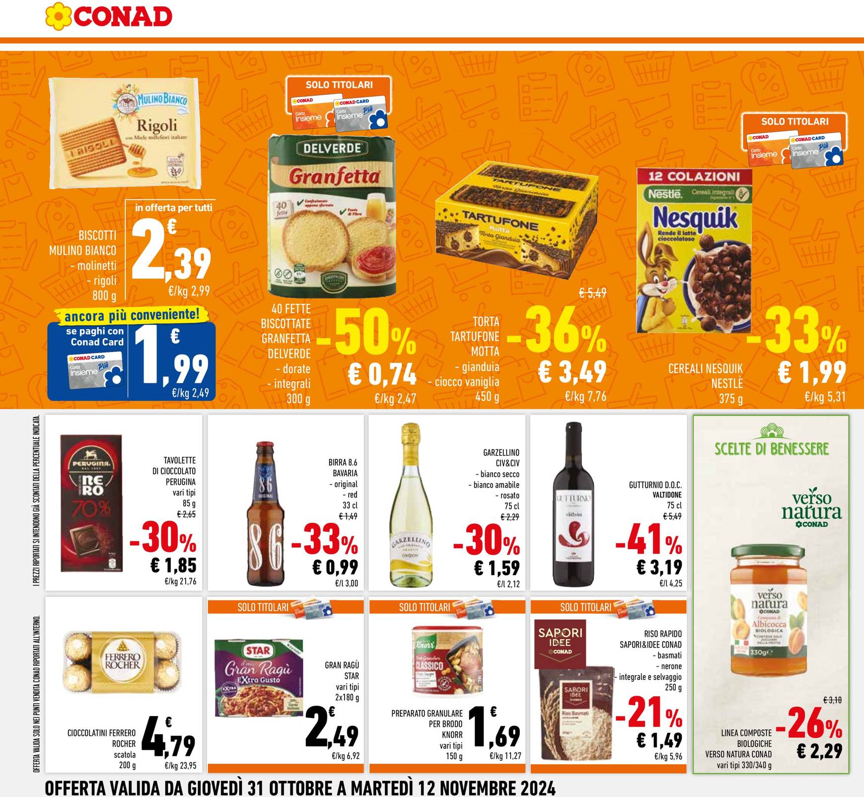 conad - Volantino Conad valido dal 31.10. al 09.11. - page: 10