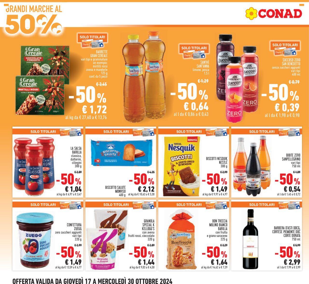 conad - Prossimo volantino Conad 17/10/2024 - 30/10/2024 - page: 4