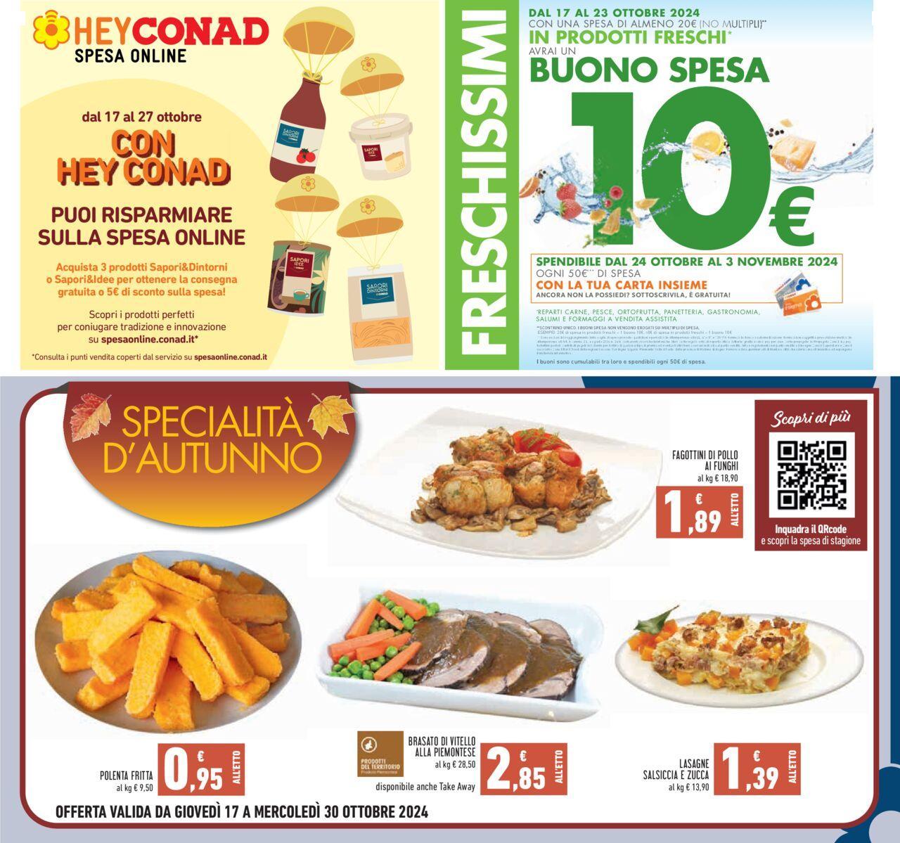 conad - Prossimo volantino Conad 17/10/2024 - 30/10/2024 - page: 9