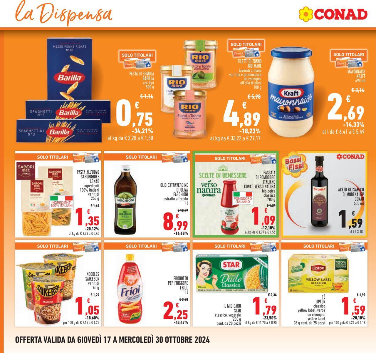 conad - Prossimo volantino Conad 17/10/2024 - 30/10/2024 - page: 18