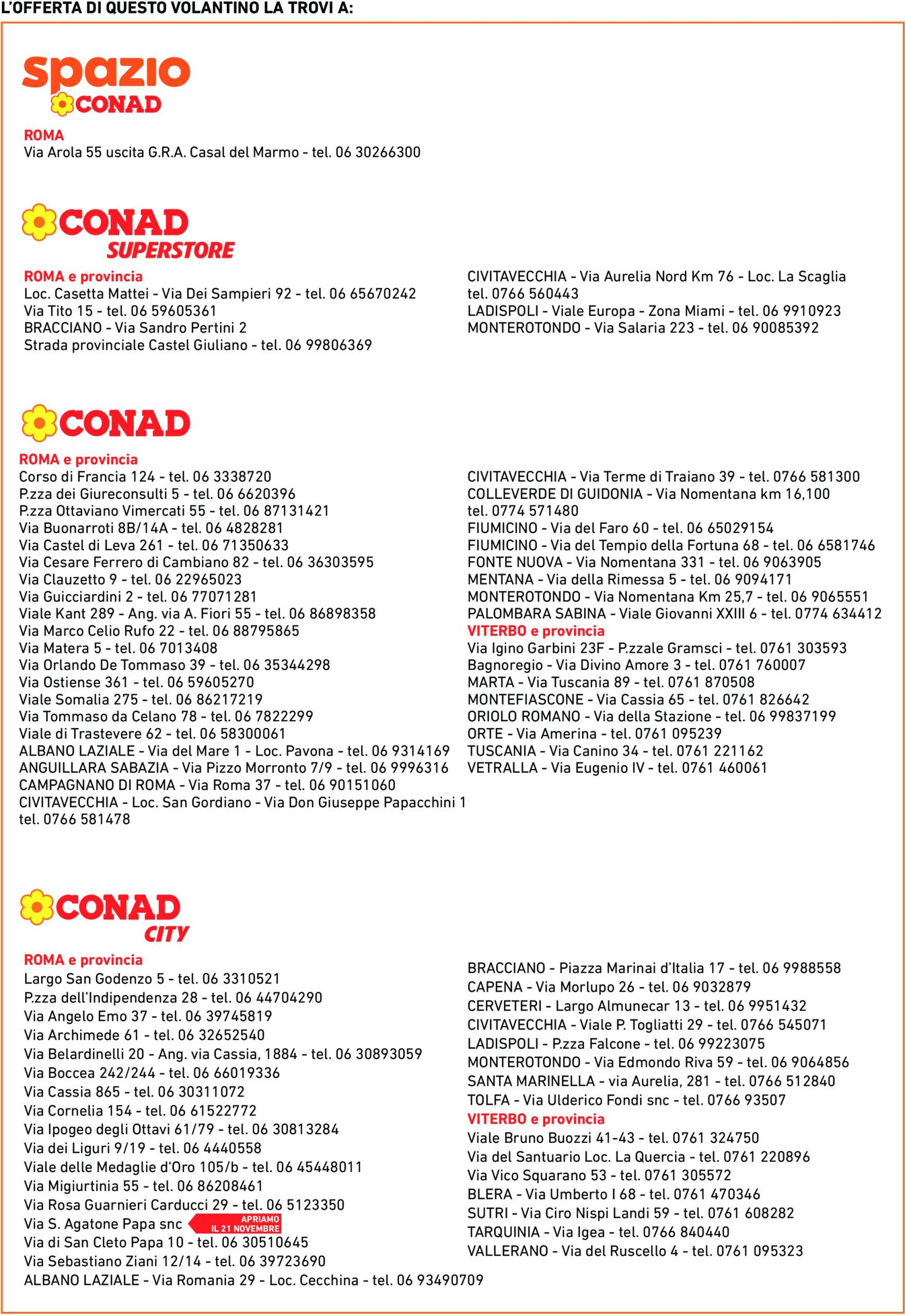 conad - Volantino Conad valido dal 14.11. al 27.11. - page: 16