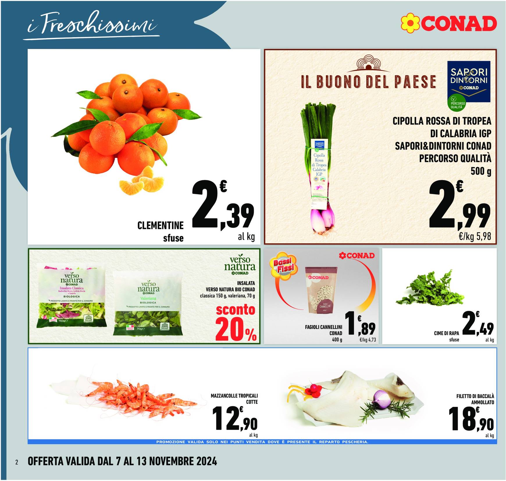 conad - Volantino Conad valido dal 07.11. al 13.11. - page: 2