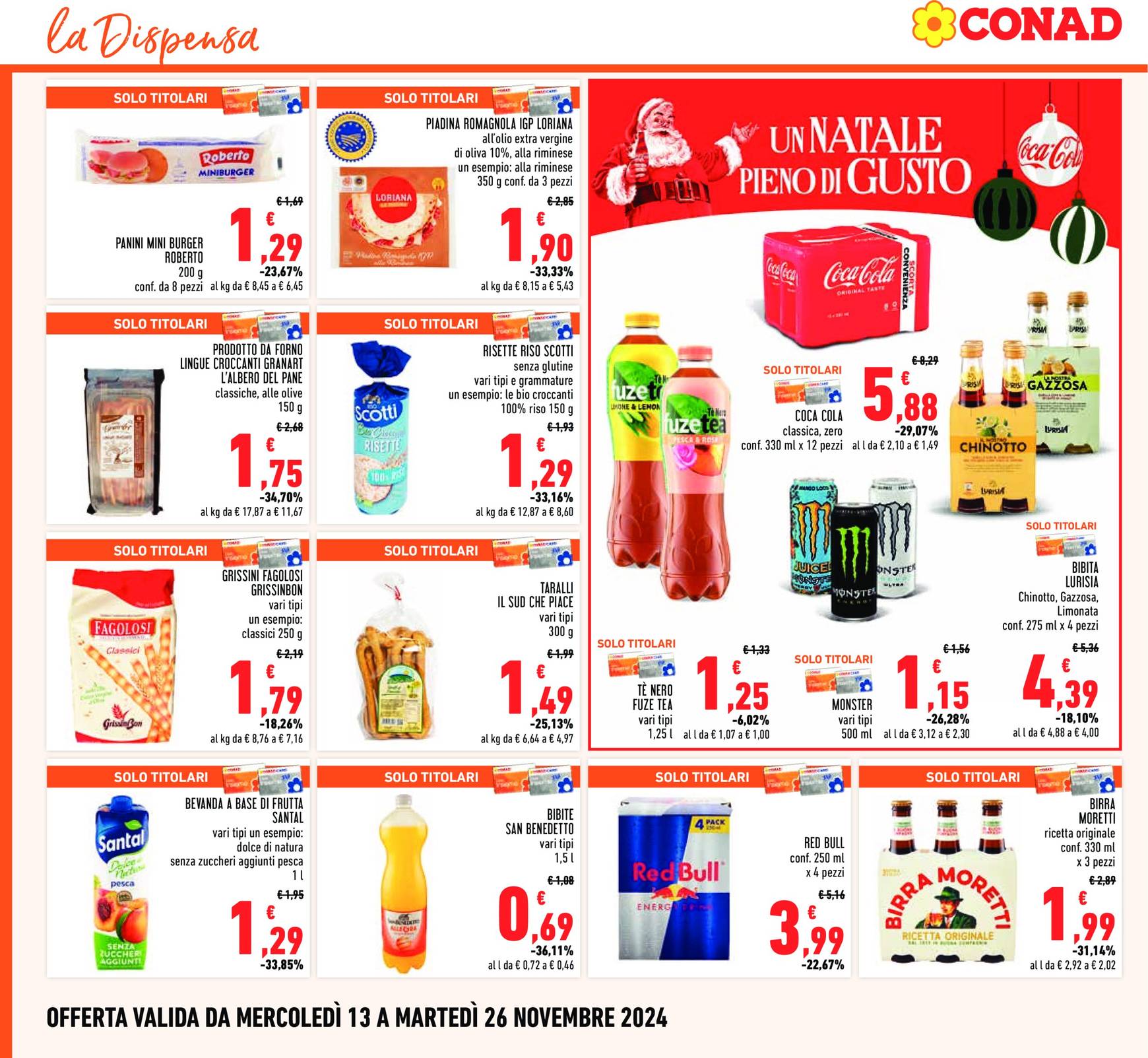 conad - Volantino Conad valido dal 13.11. al 26.11. - page: 22