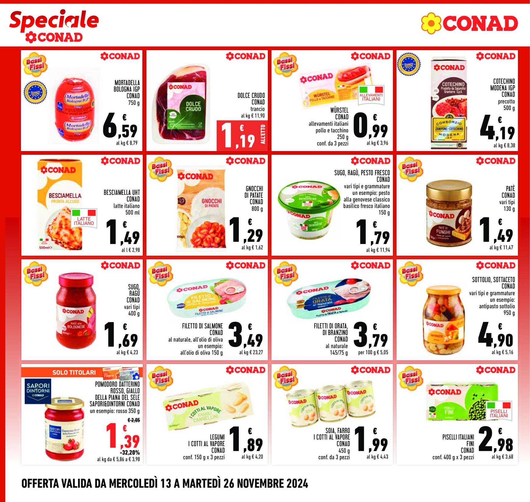 conad - Volantino Conad valido dal 13.11. al 26.11. - page: 14