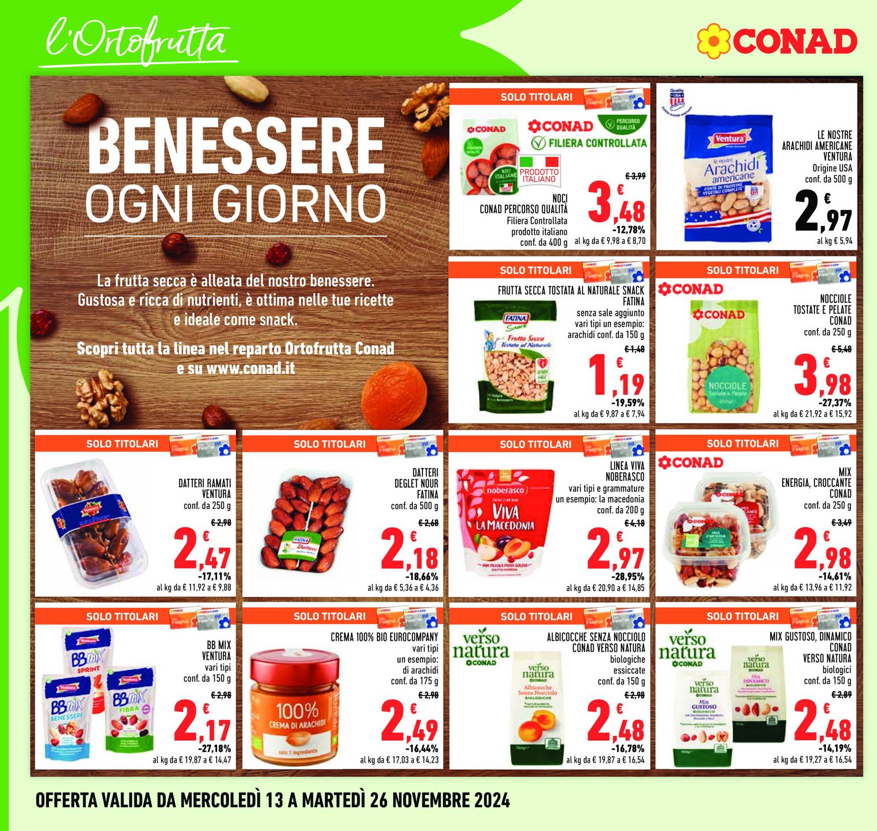 conad - Volantino Conad valido dal 13.11. al 26.11. - page: 6