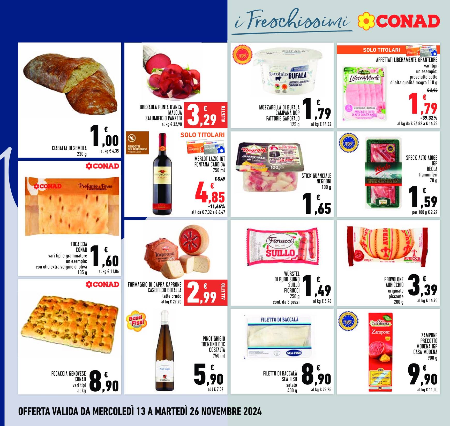 conad - Volantino Conad valido dal 13.11. al 26.11. - page: 10