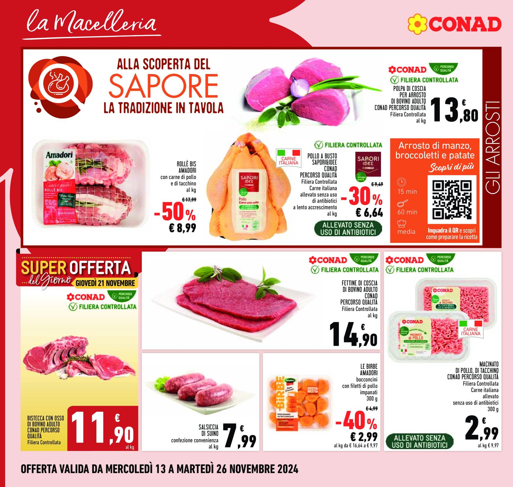 conad - Volantino Conad valido dal 13.11. al 26.11. - page: 4