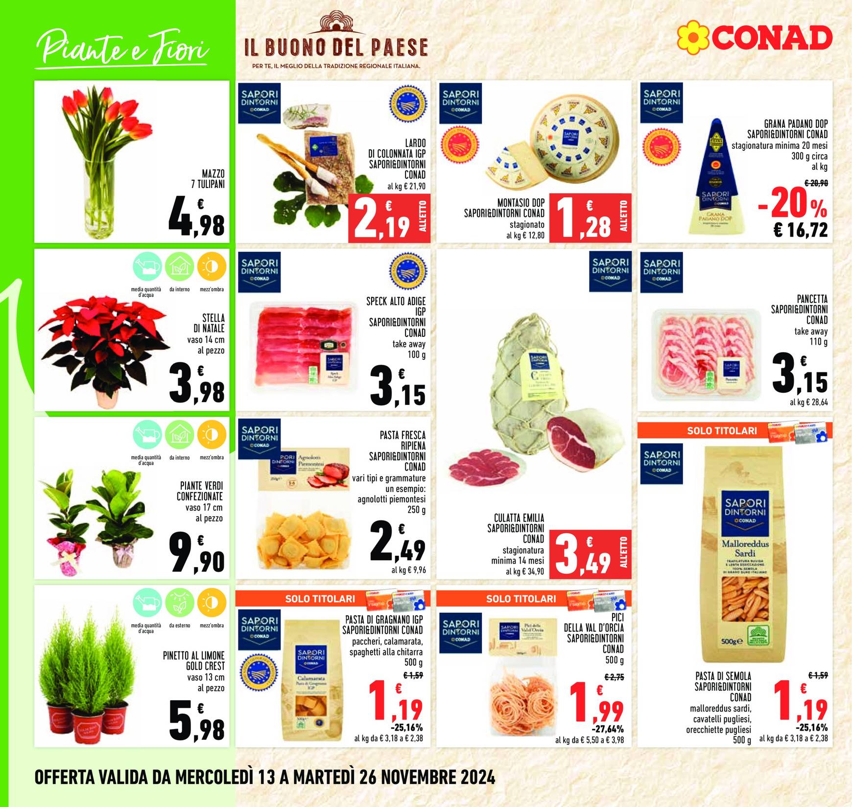 conad - Volantino Conad valido dal 13.11. al 26.11. - page: 8