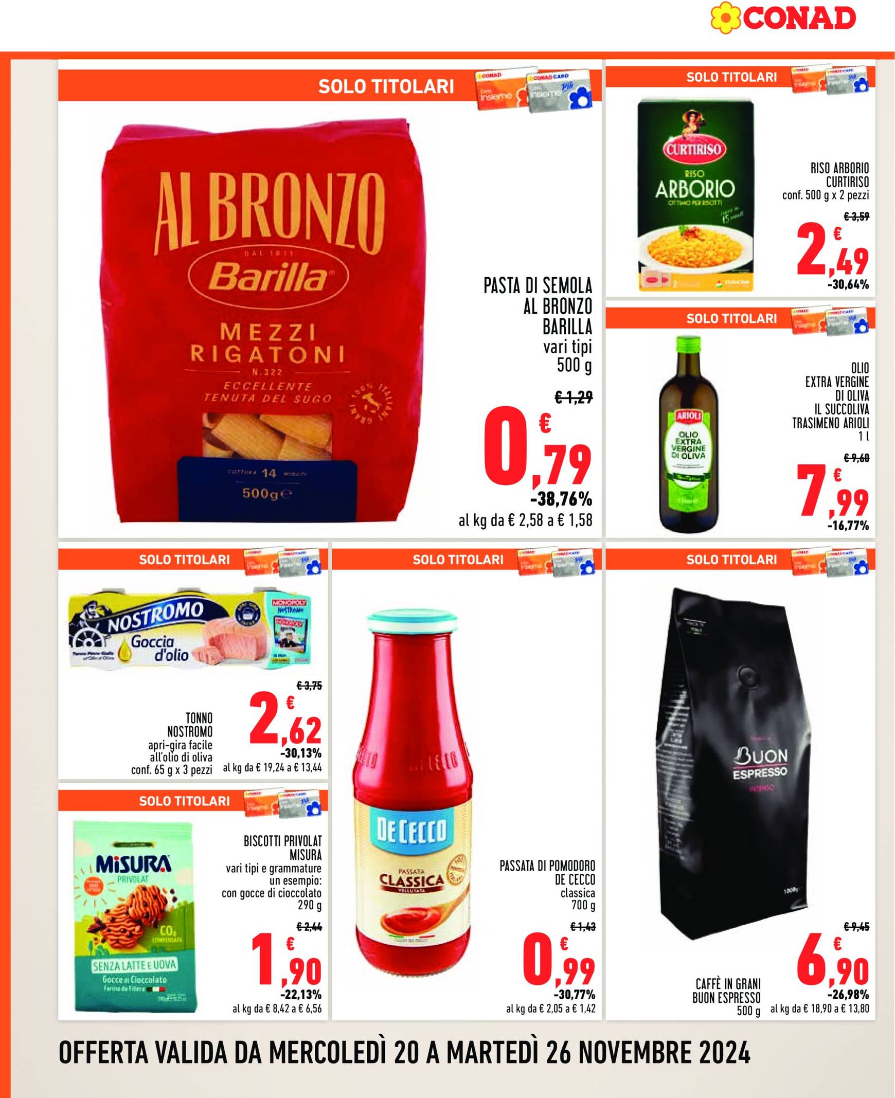 conad - Volantino Conad valido dal 20.11. al 26.11. - page: 6