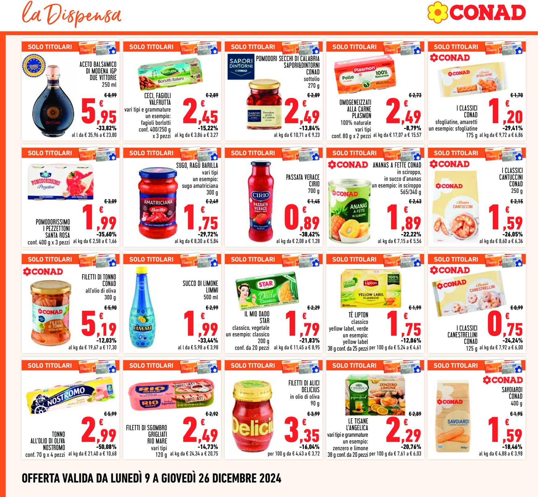 conad - Volantino Conad valido dal 09/12 al 26/12 - page: 20