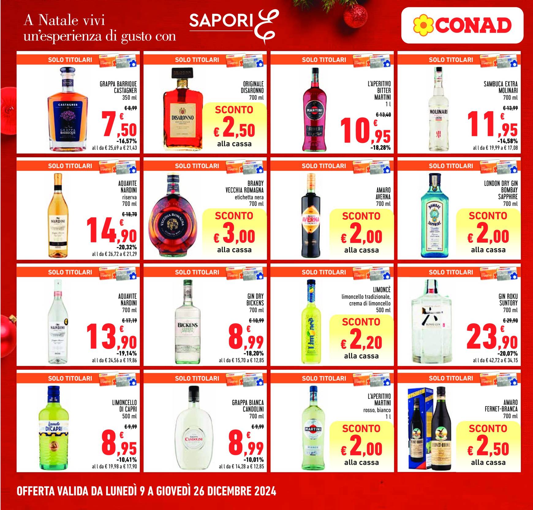 conad - Volantino Conad valido dal 09/12 al 26/12 - page: 6