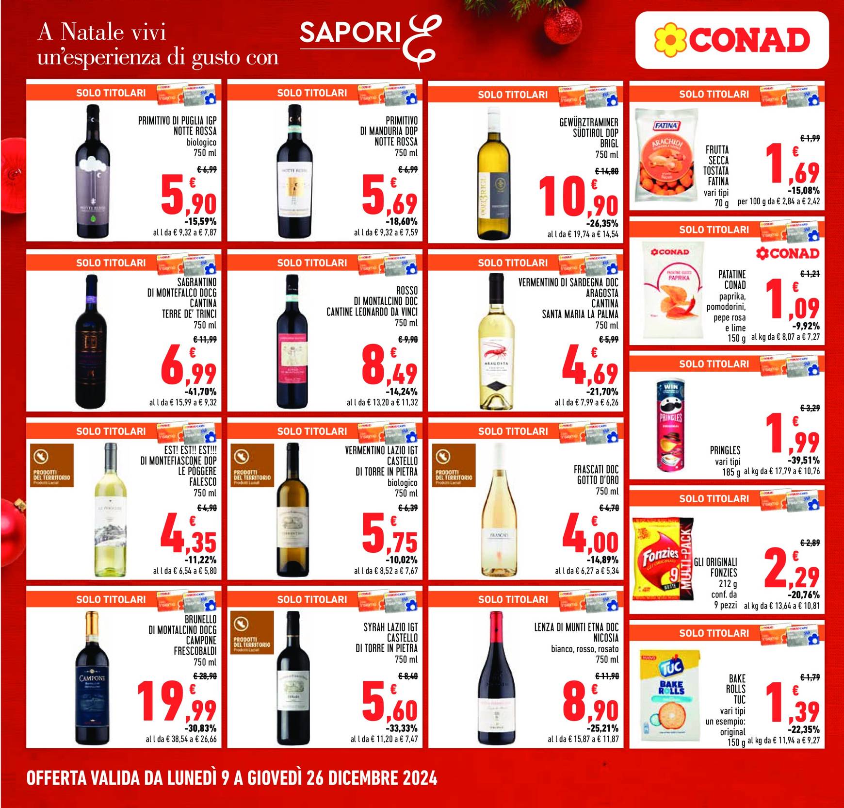 conad - Volantino Conad valido dal 09/12 al 26/12 - page: 8