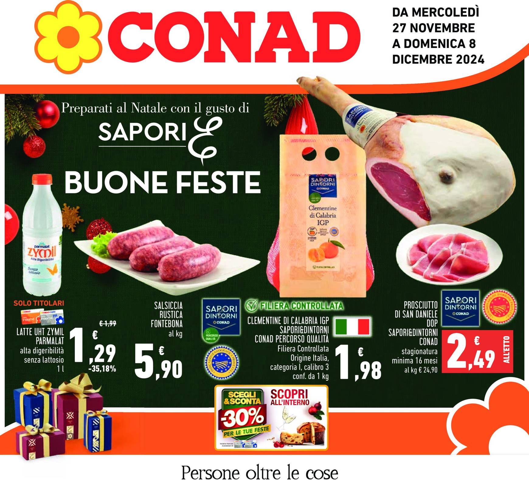 conad - Volantino Conad - Black Friday valido dal 27/11 al 08/12