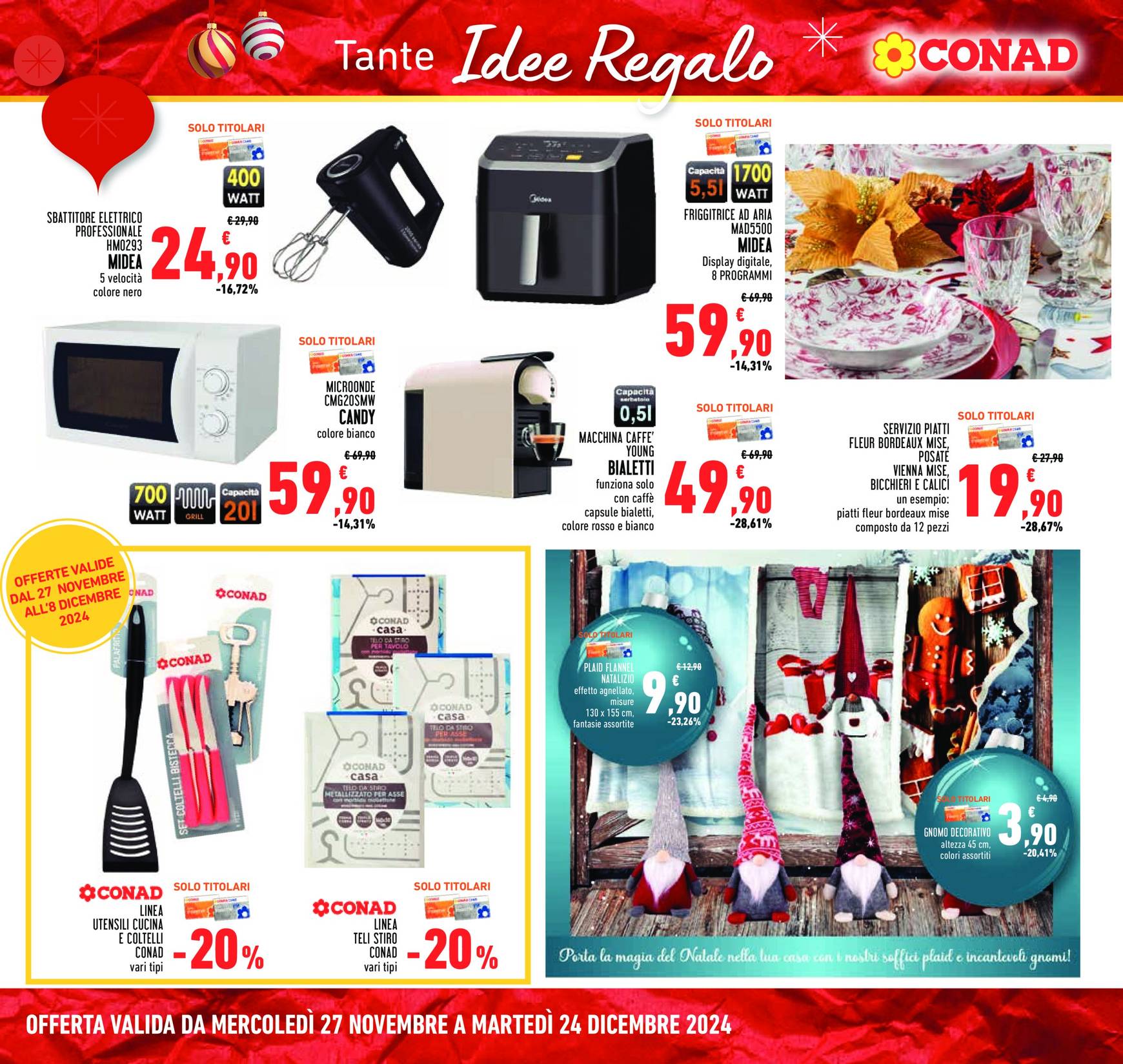 conad - Volantino Conad - Black Friday valido dal 27/11 al 08/12 - page: 23