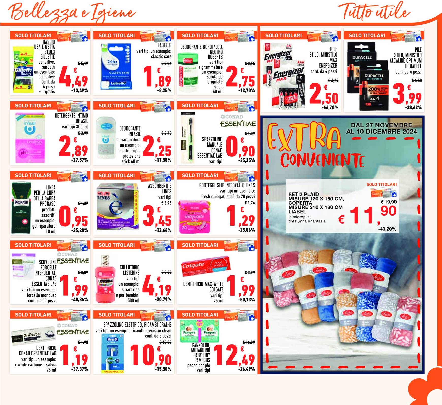 conad - Volantino Conad - Black Friday valido dal 27/11 al 08/12 - page: 21