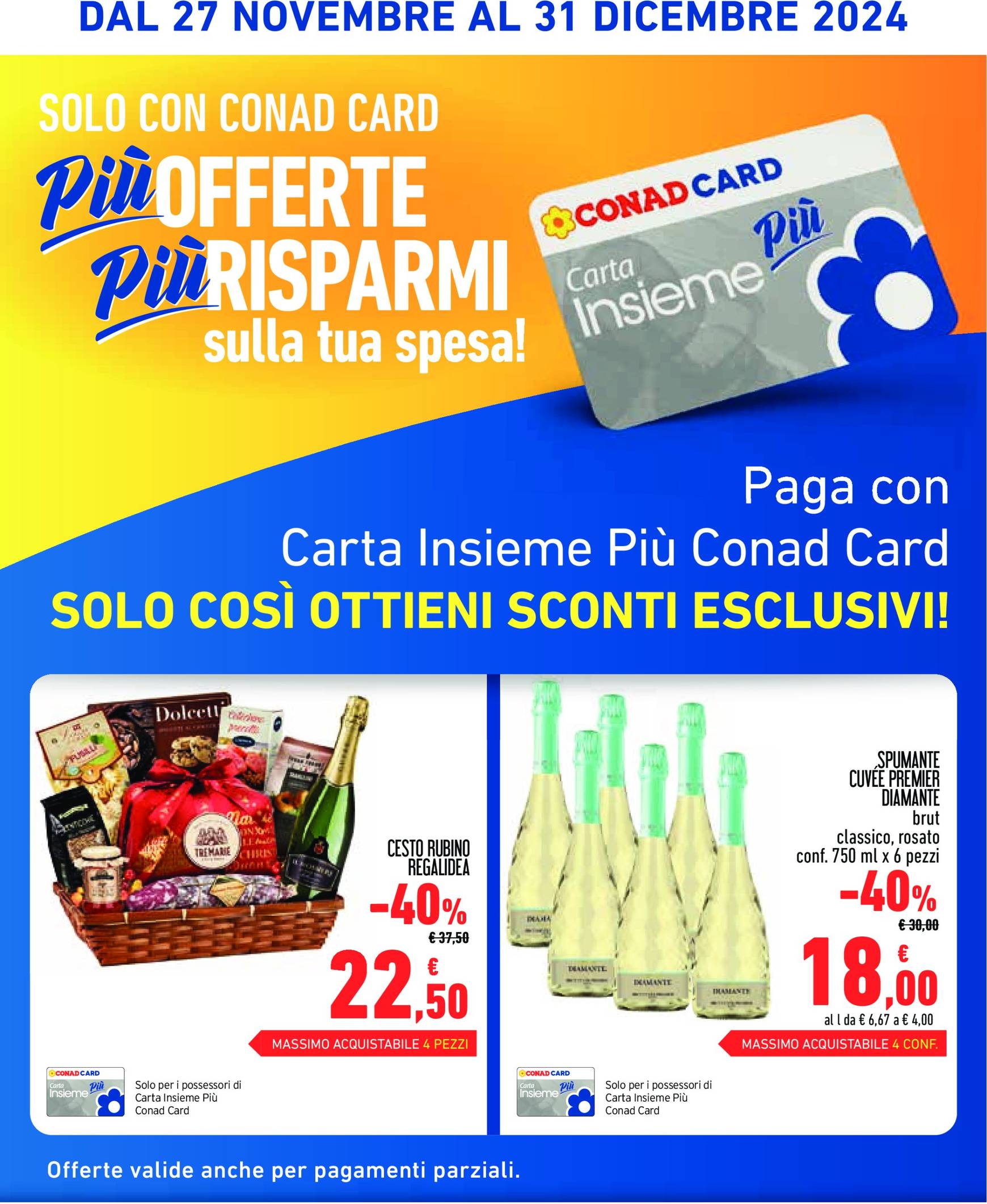 conad - Volantino Conad - miPremio valido dal 27/11 al 31/12 - page: 2