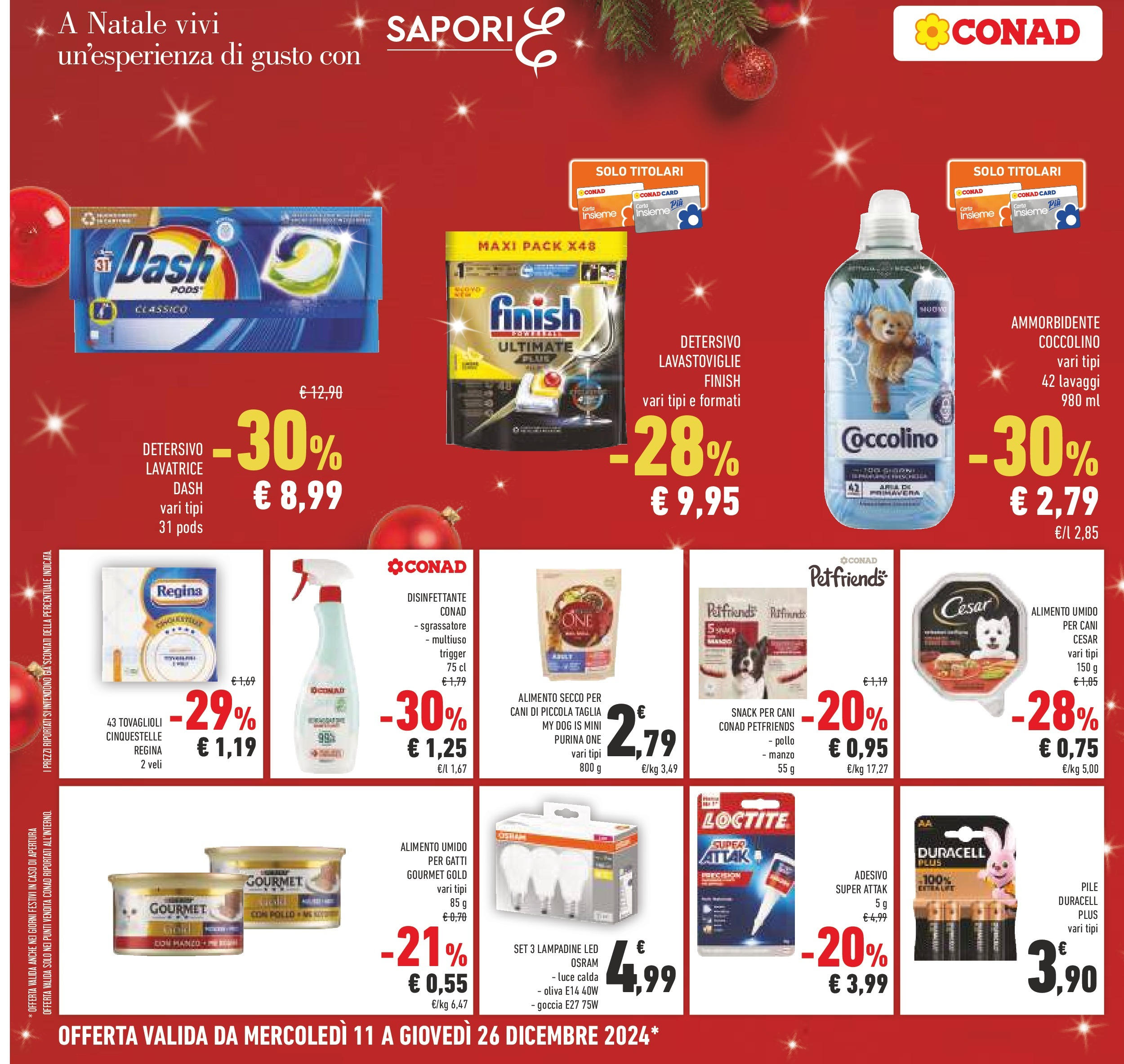 conad - Volantino Conad - Buone feste valido dal 11/12 al 26/12 - page: 34