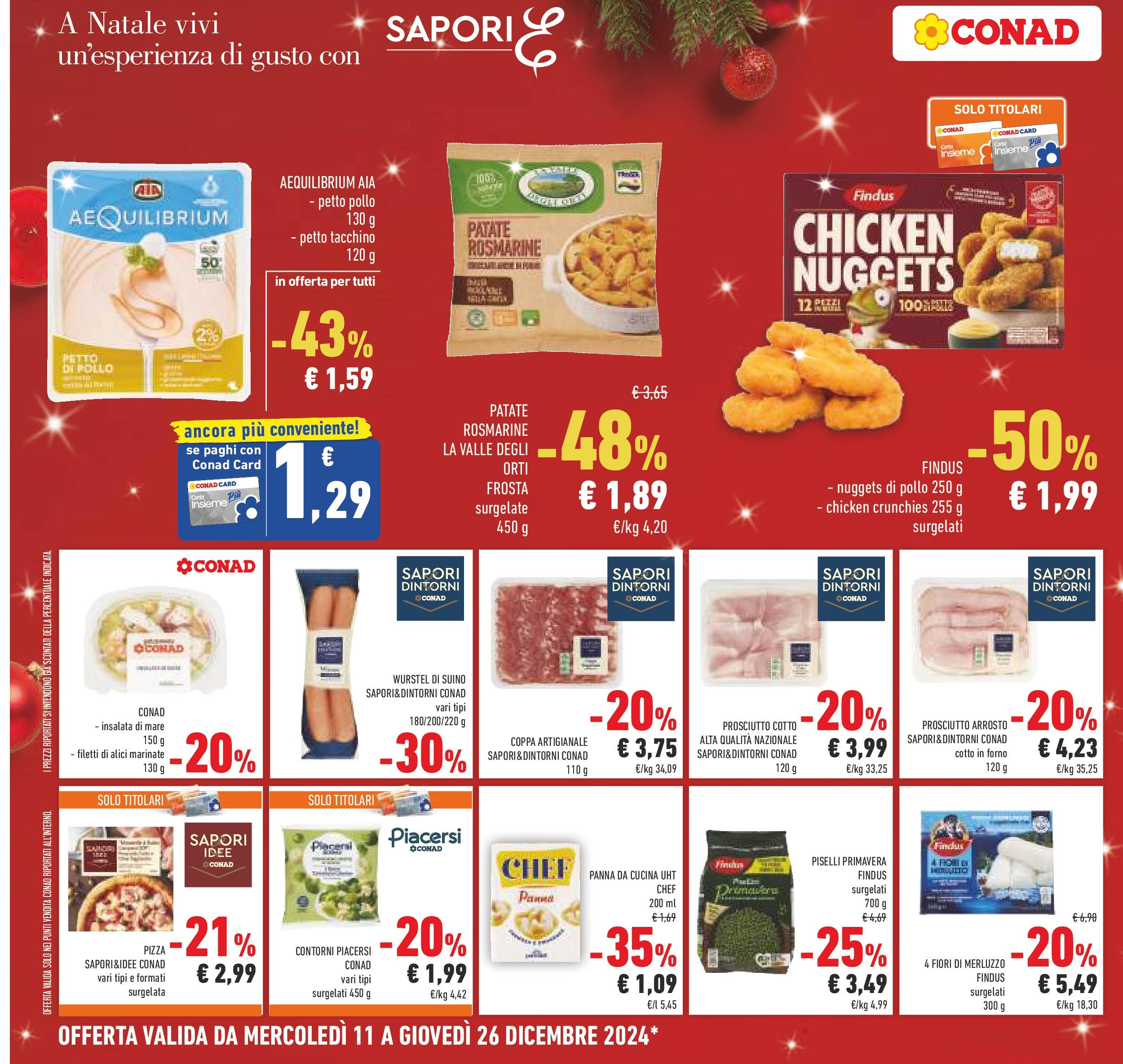 conad - Volantino Conad - Buone feste valido dal 11/12 al 26/12 - page: 26