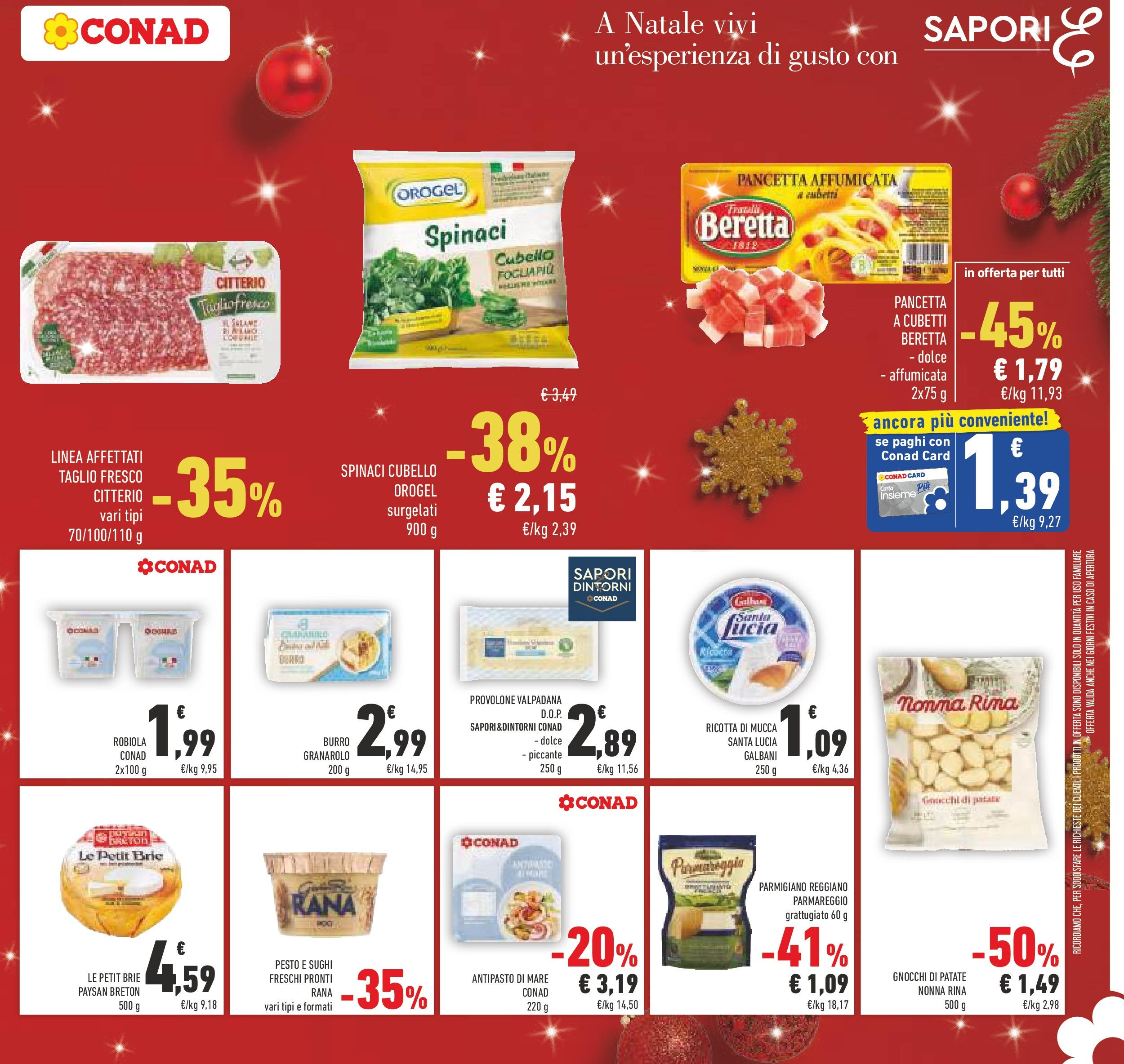 conad - Volantino Conad - Buone feste valido dal 11/12 al 26/12 - page: 25