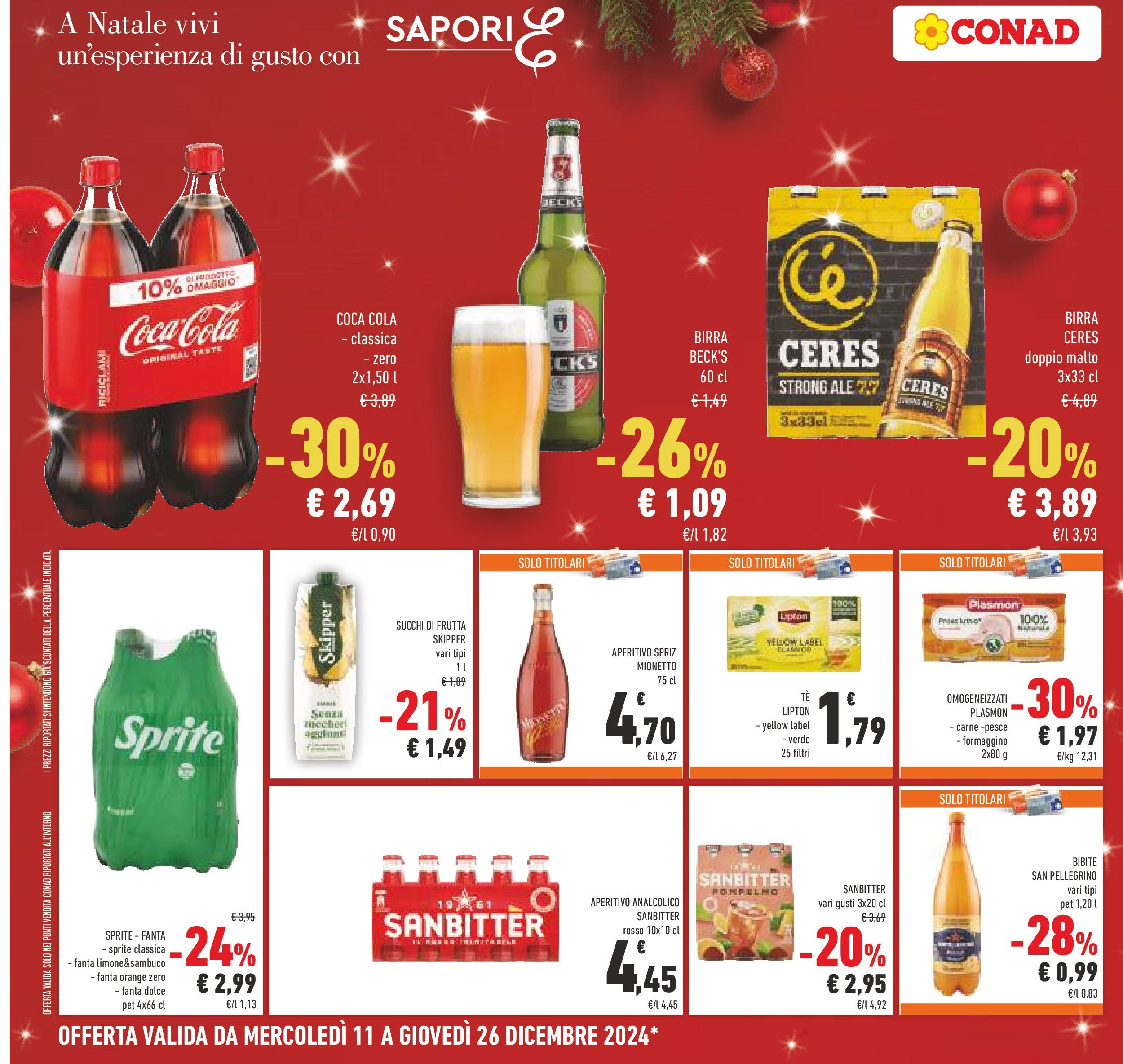 conad - Volantino Conad - Buone feste valido dal 11/12 al 26/12 - page: 32